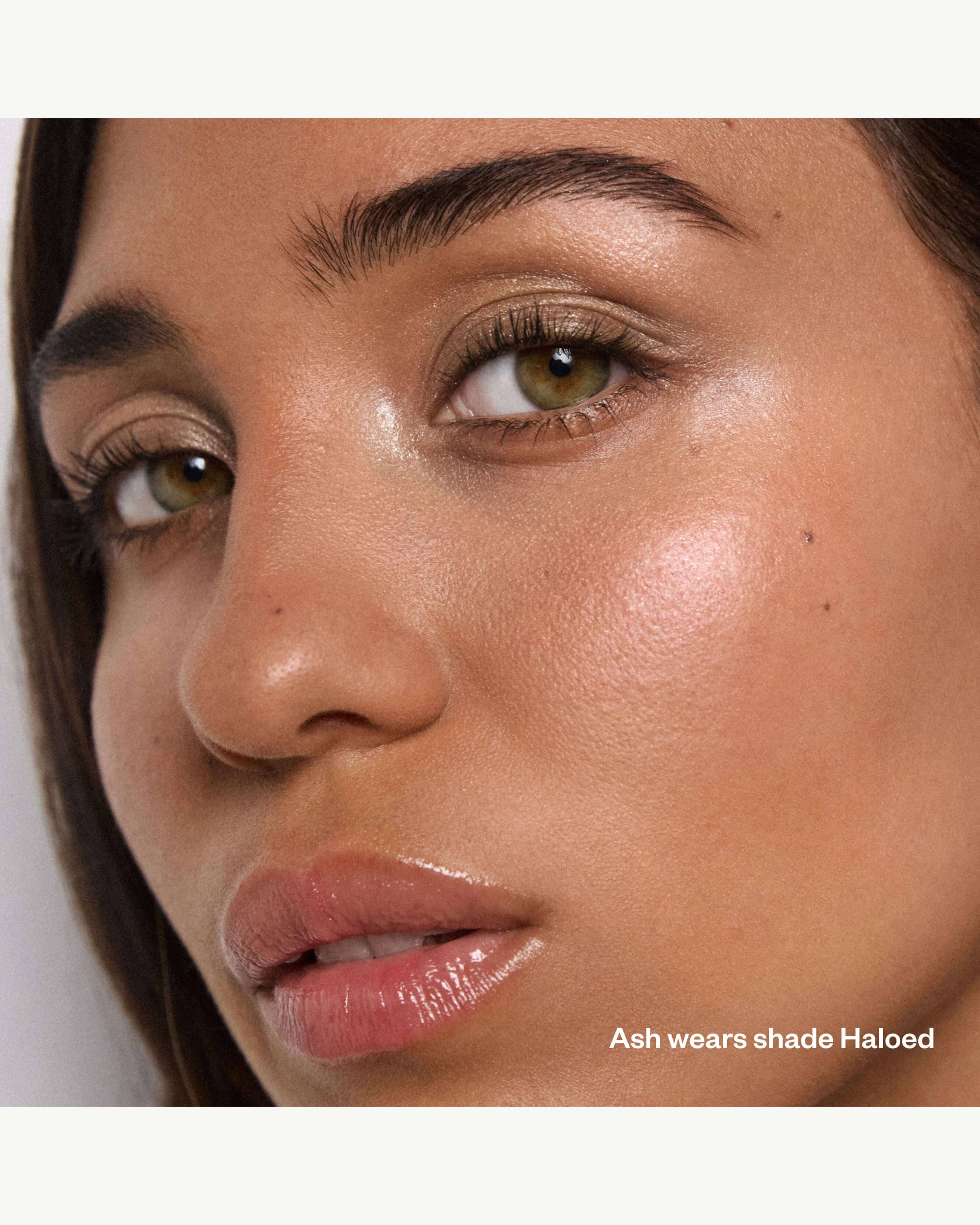 Haloed (champagne sheen)