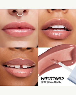 Unbuttoned (warm blush)
