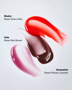 Slushy (sheer cherry red)