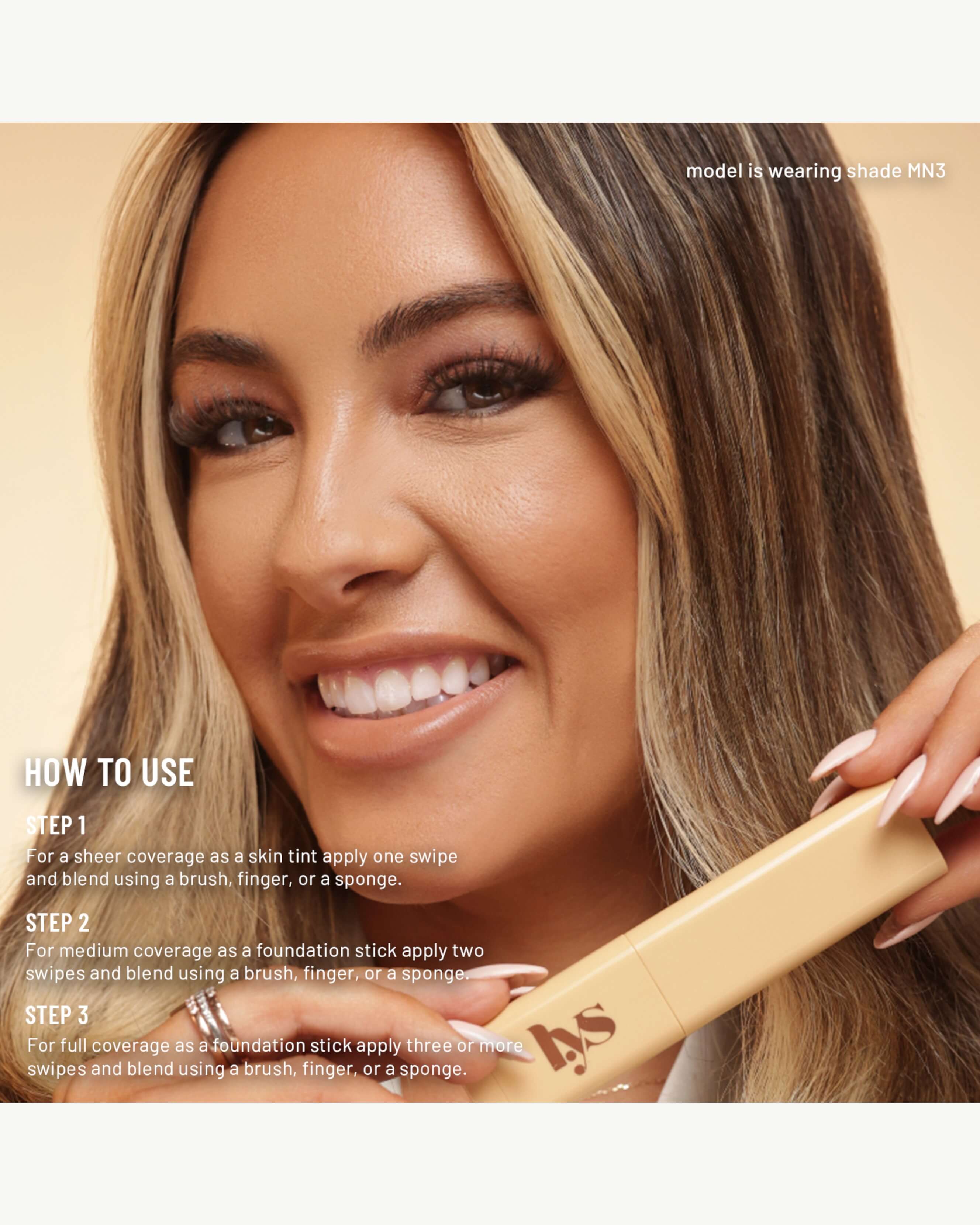 Skin Tint Blurring Foundation Stick
