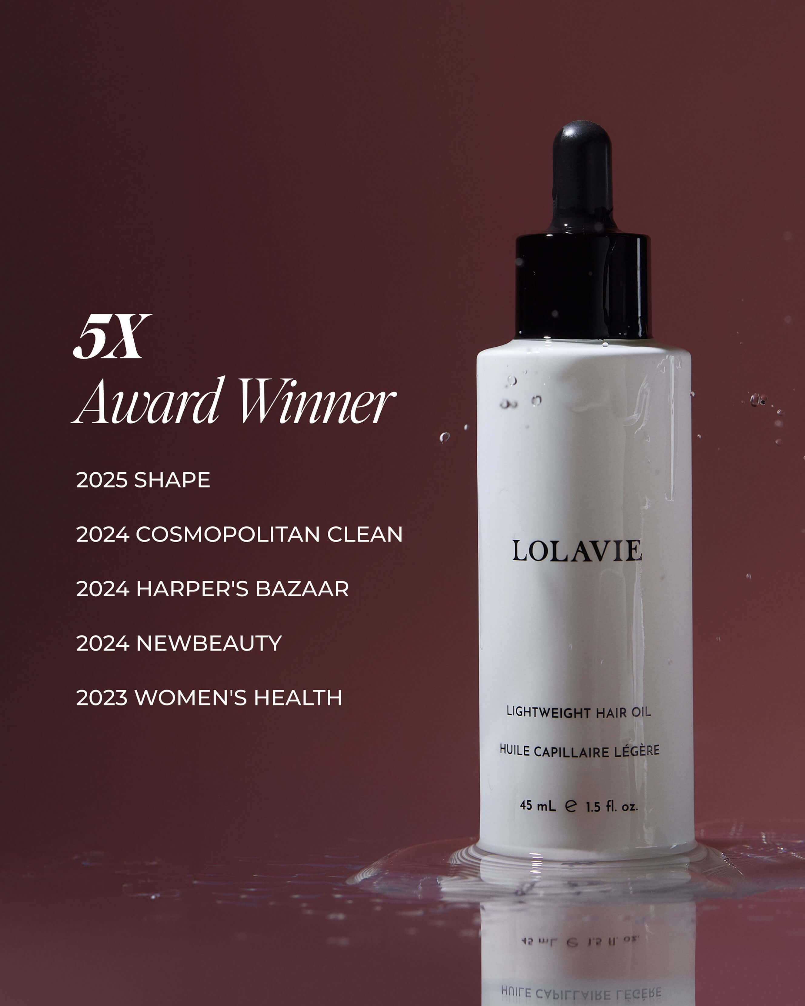 Lightweight Hair Oil