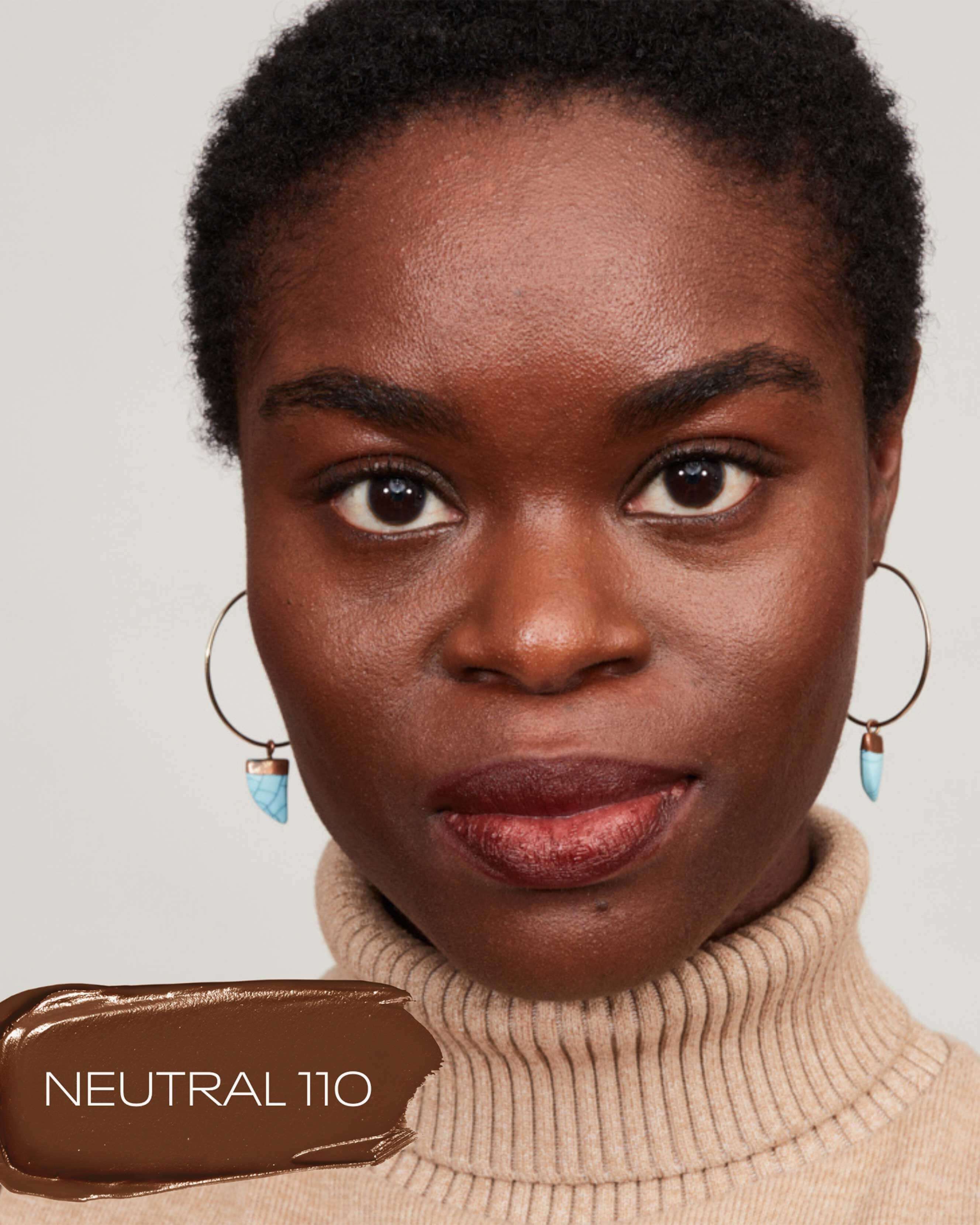 Neutral 110 (deep ebony with neutral undertones)