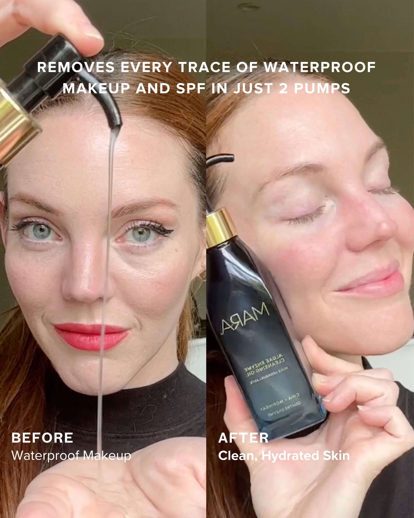 Algae Enzyme Cleansing Oil Makeup Remover with Chia + Moringa