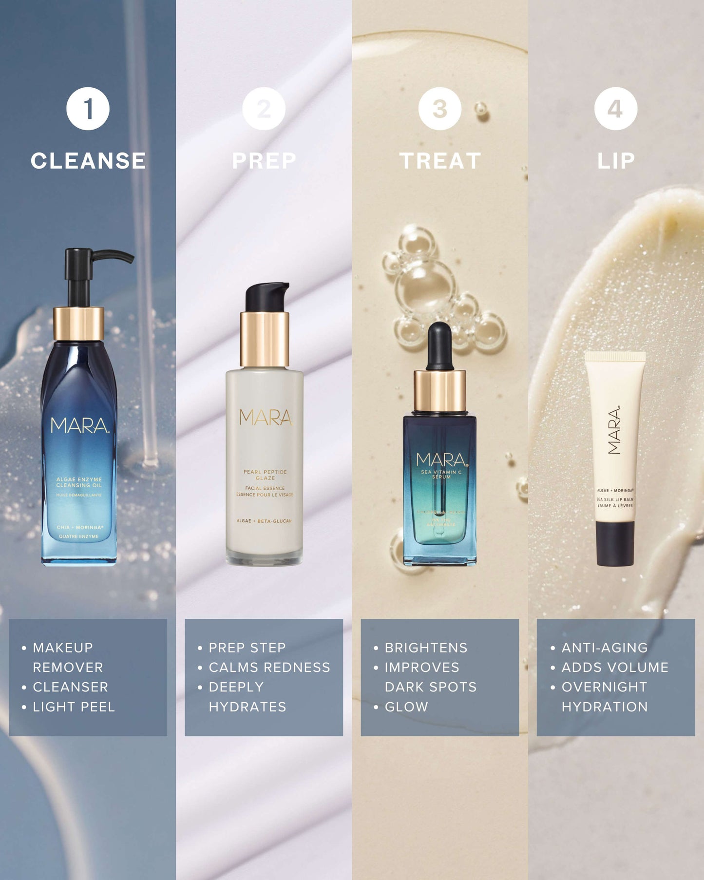 Algae Enzyme Cleansing Oil Makeup Remover with Chia + Moringa