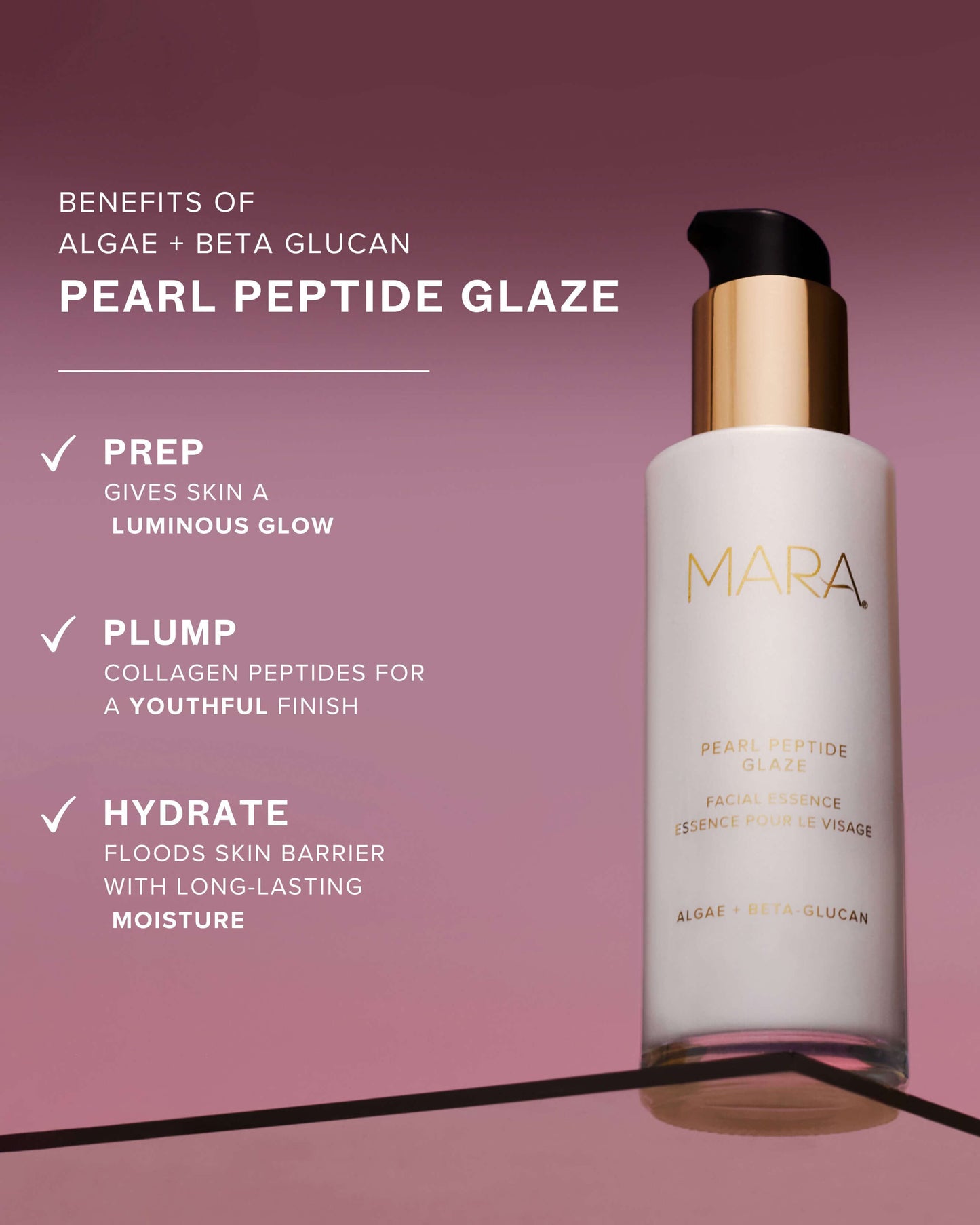 Pearl Peptide Glaze 3-in-1 Essence Toner Serum for Hydration & Redness