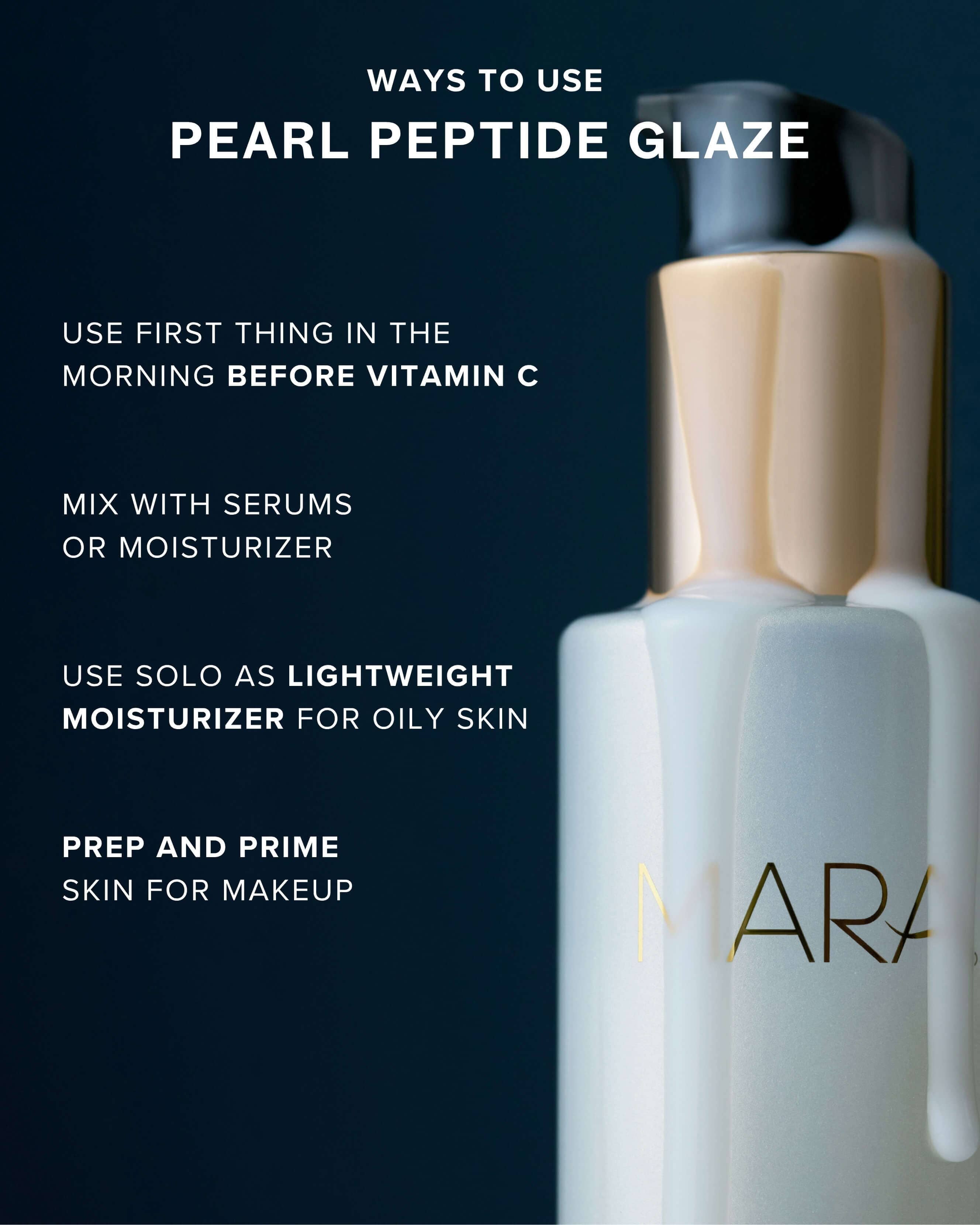 Pearl Peptide Glaze 3-in-1 Essence Toner Serum for Hydration & Redness