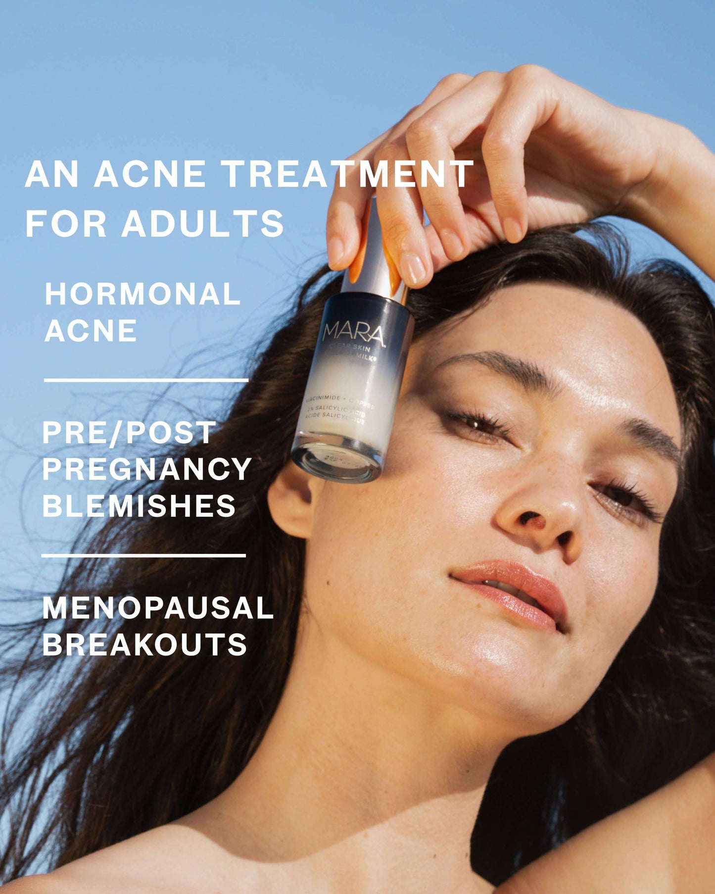 Clear Skin Mineral Milk 2% Salicylic Acid Acne Treatment with Niacinamide + Copper