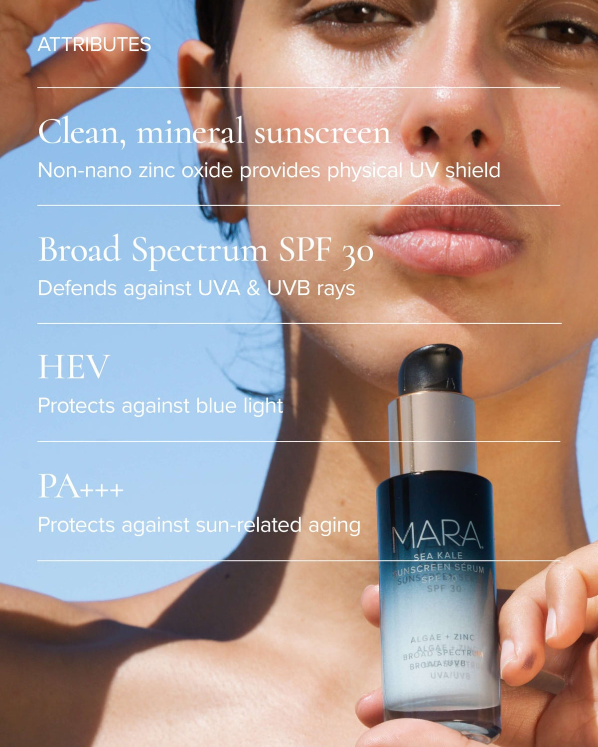 Mineral Sunscreen Serum SPF 30 PA+++ with Algae + Zinc