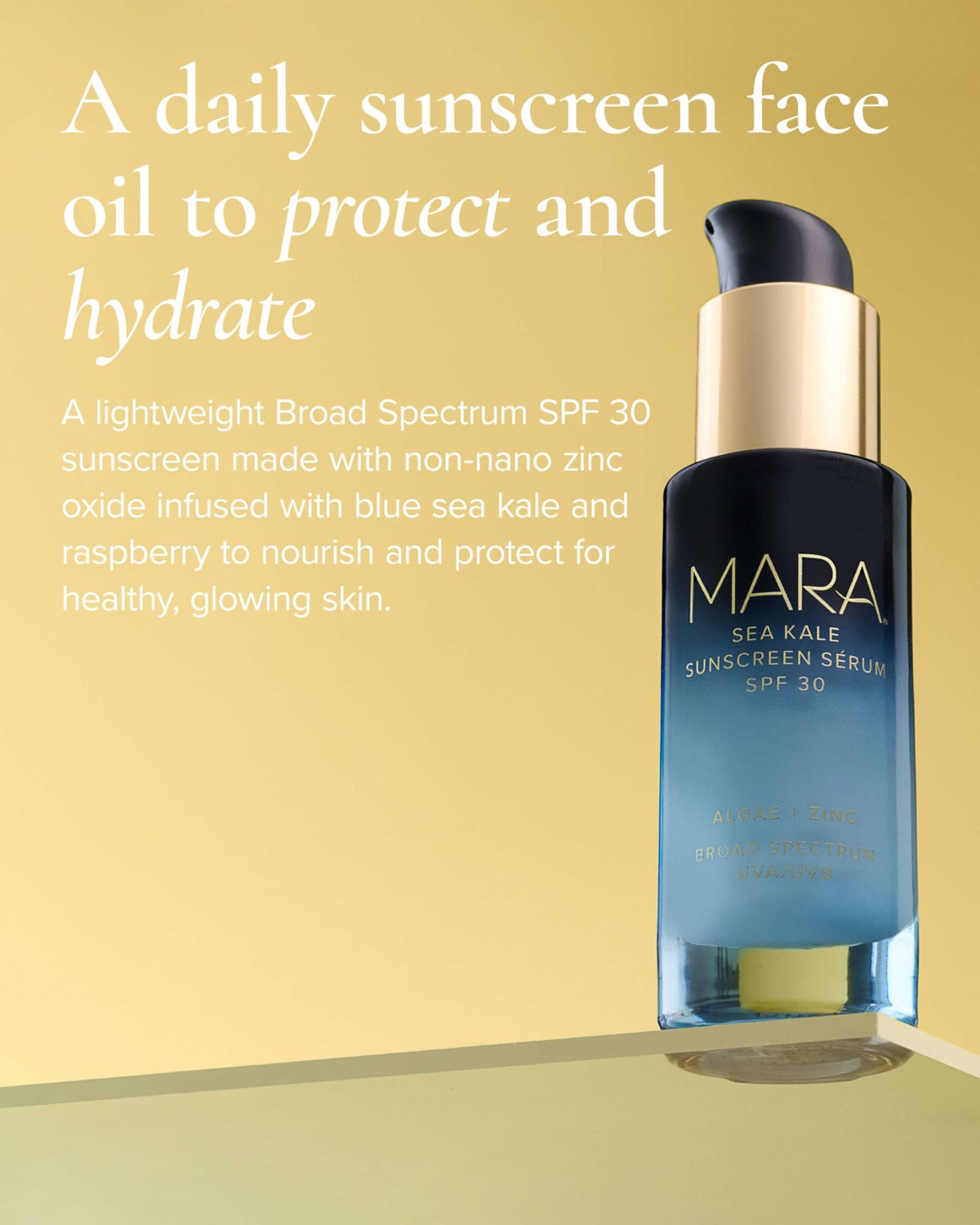 Mineral Sunscreen Serum SPF 30 PA+++ with Algae + Zinc