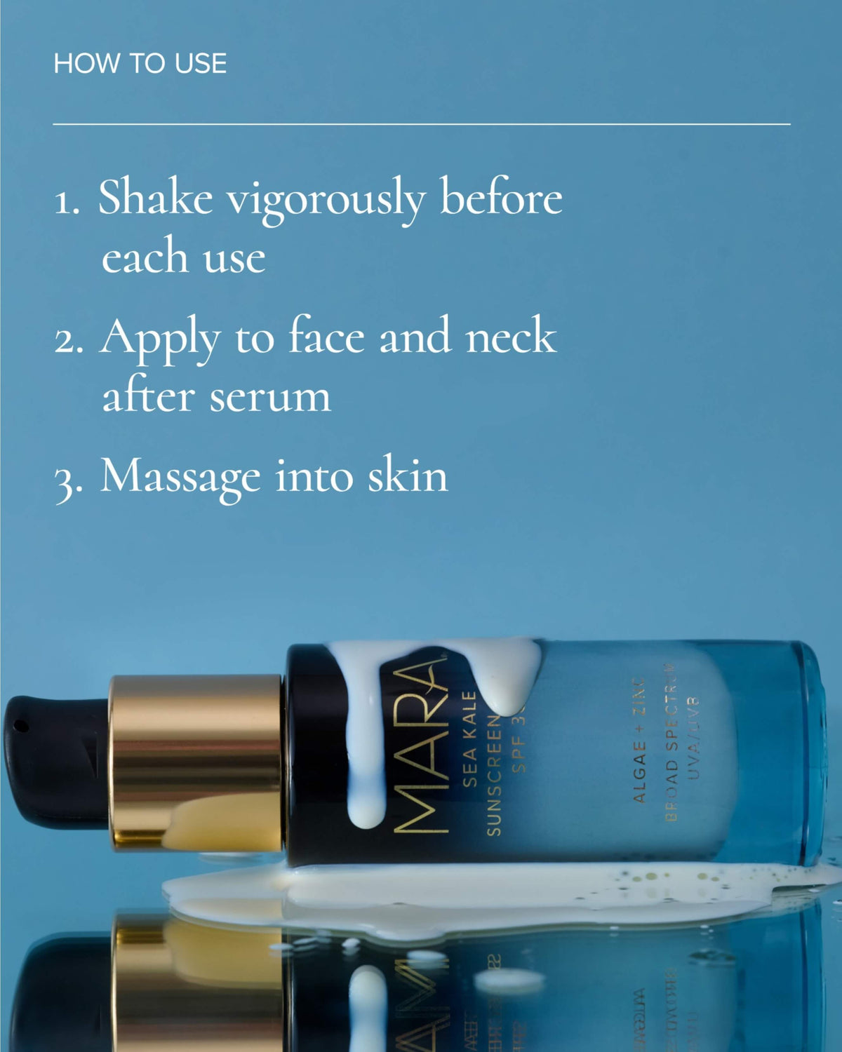 Mineral Sunscreen Serum SPF 30 PA+++ with Algae + Zinc