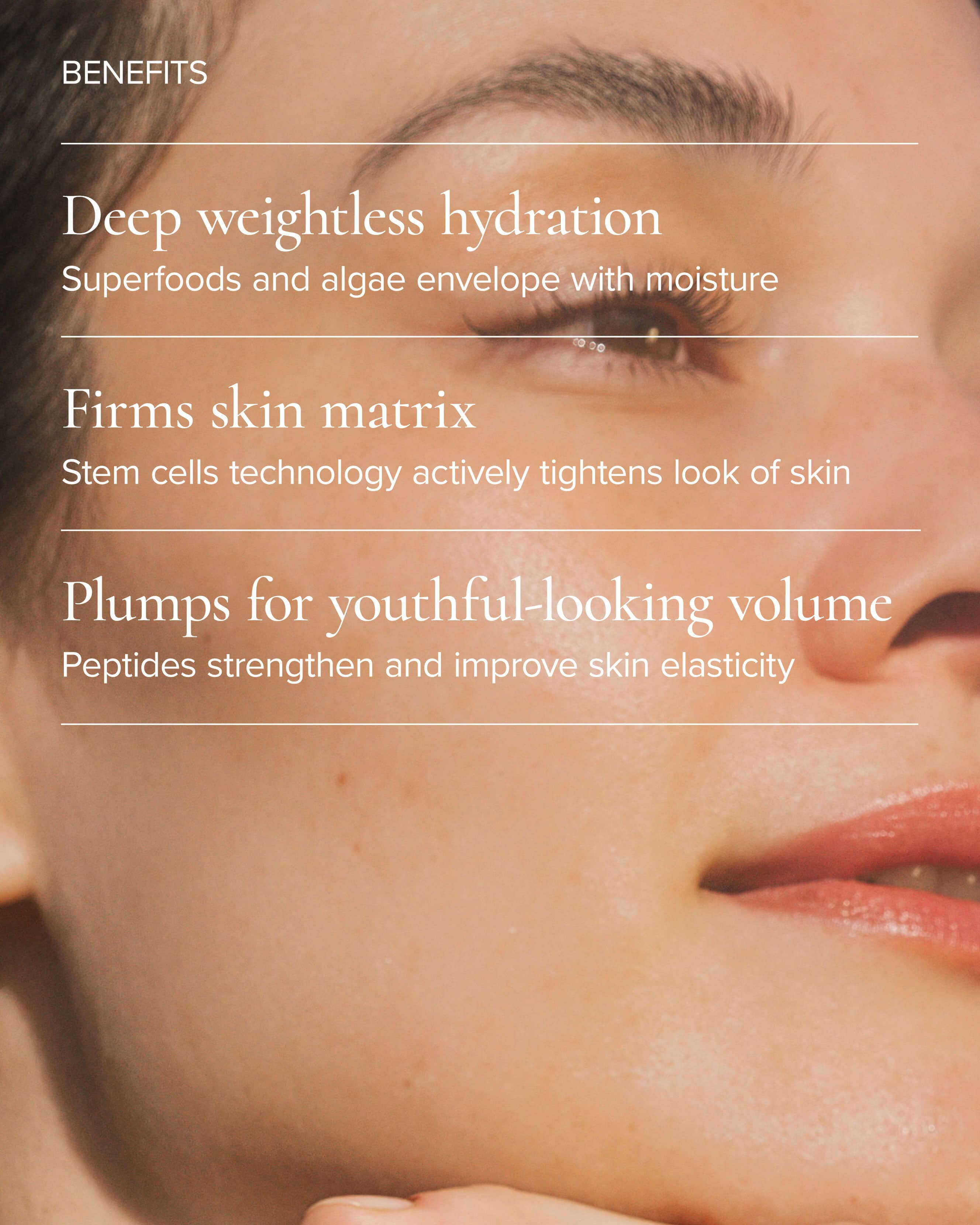 SeaDream Algae Creme Moisturizer for Firming & Tightening with Sea Moss + Peptides