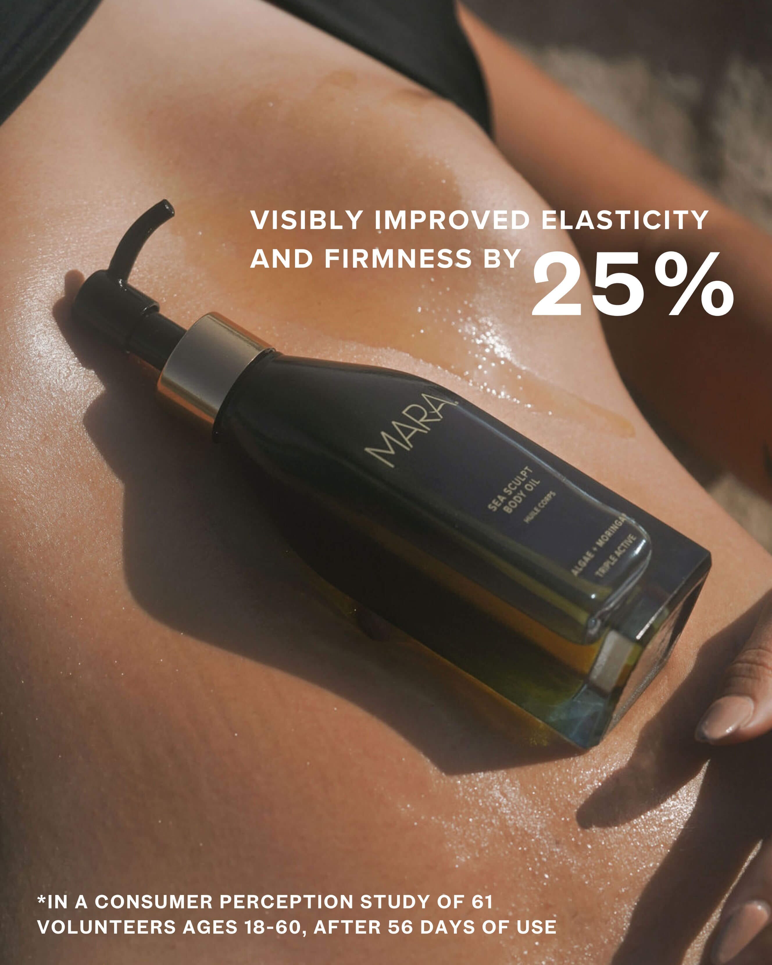 Sea Sculpt Body Oil for Firmness & Cellulite with Algae + Moringa