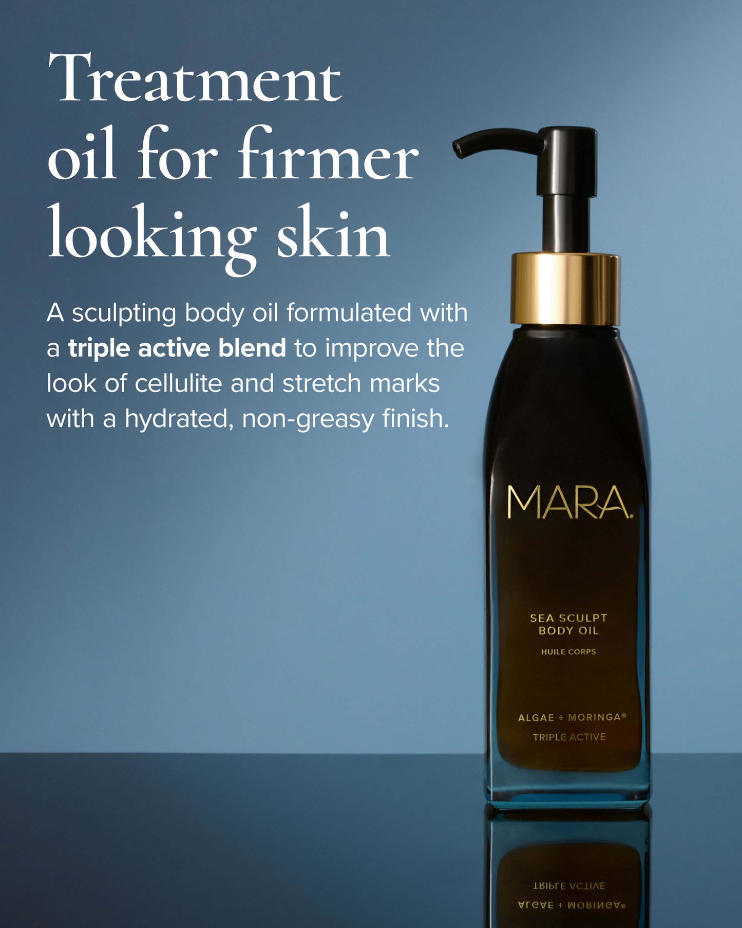 Sea Sculpt Body Oil for Firmness & Cellulite with Algae + Moringa