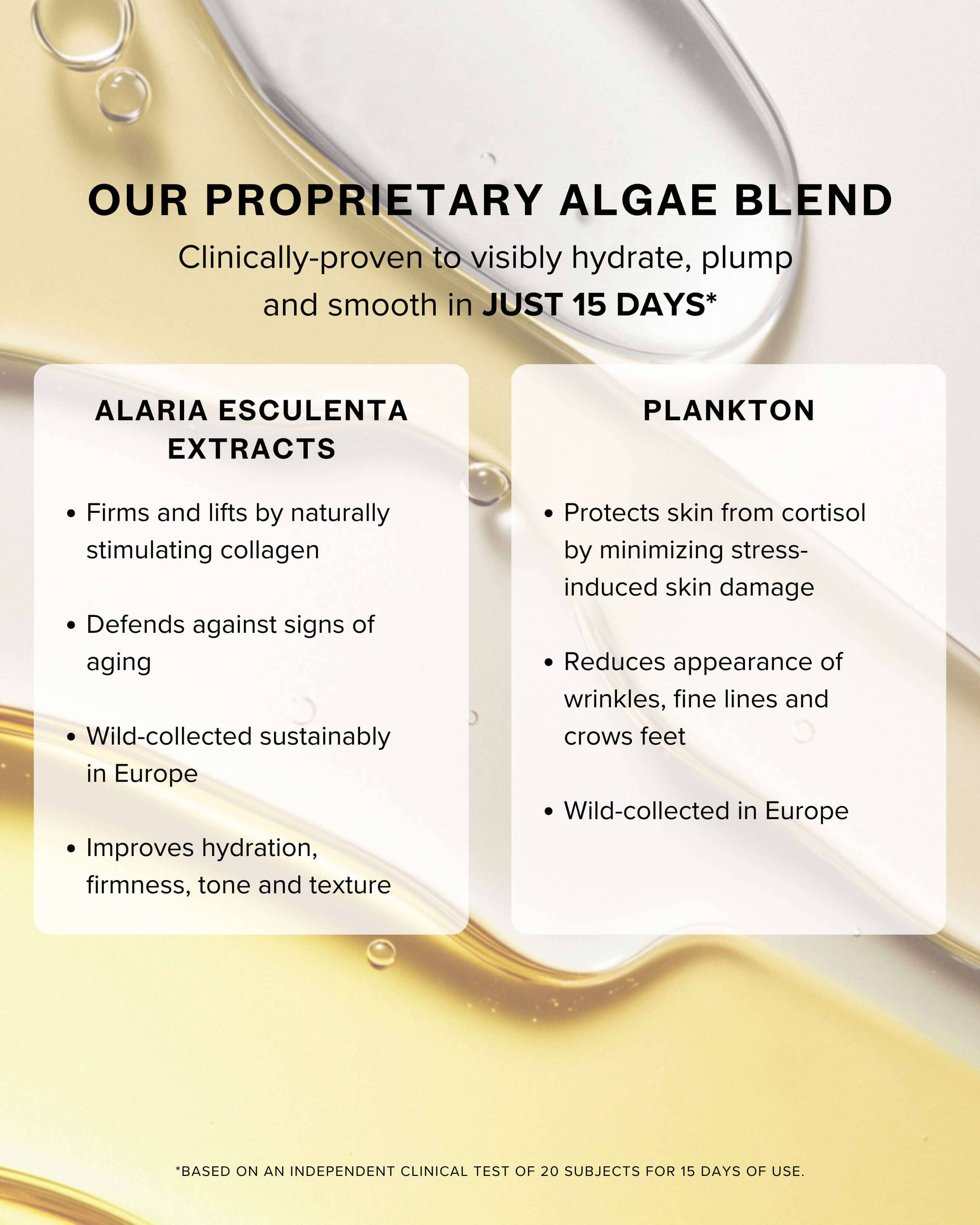 Sea Sculpt Body Oil for Firmness & Cellulite with Algae + Moringa