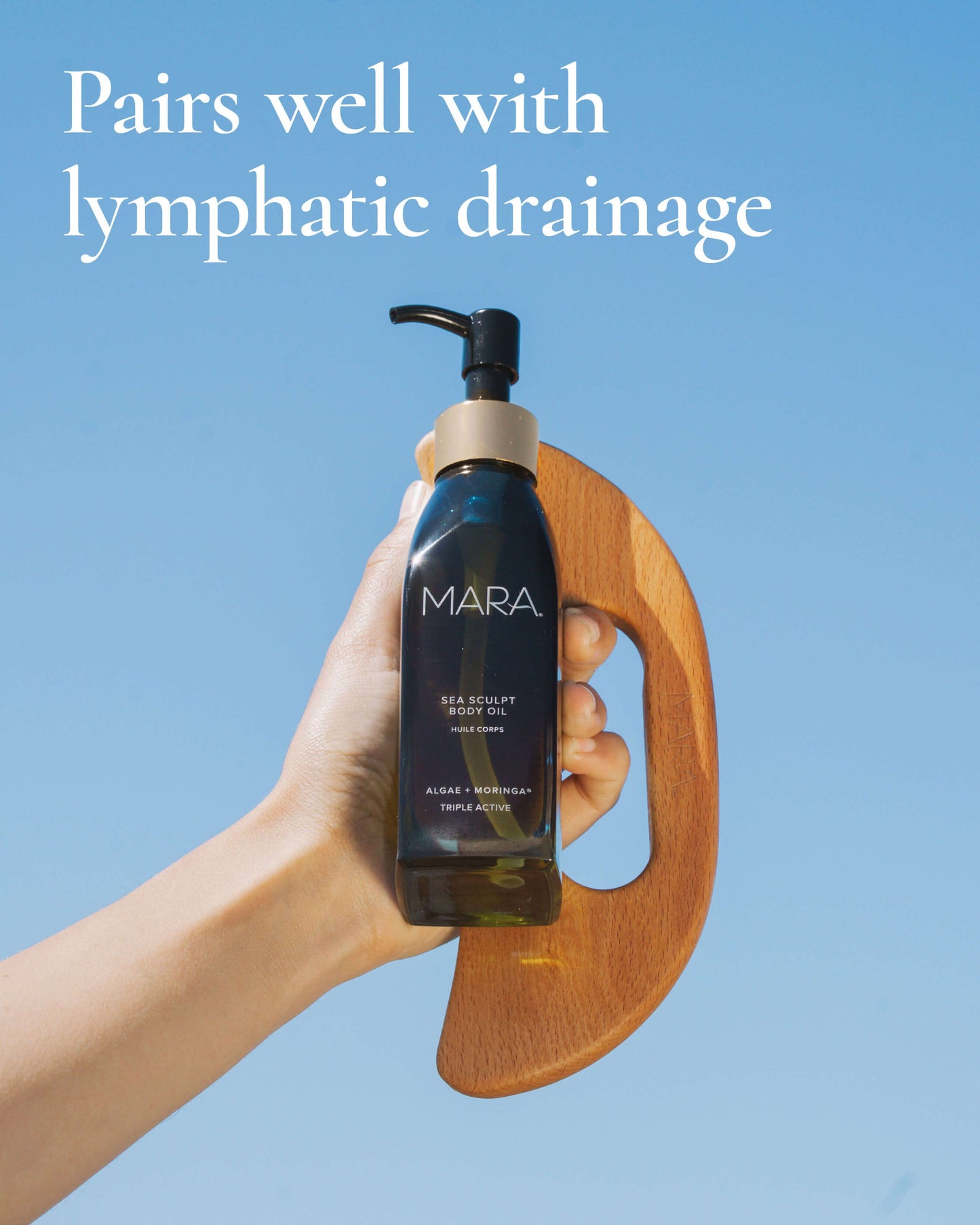Sea Sculpt Body Oil for Firmness & Cellulite with Algae + Moringa