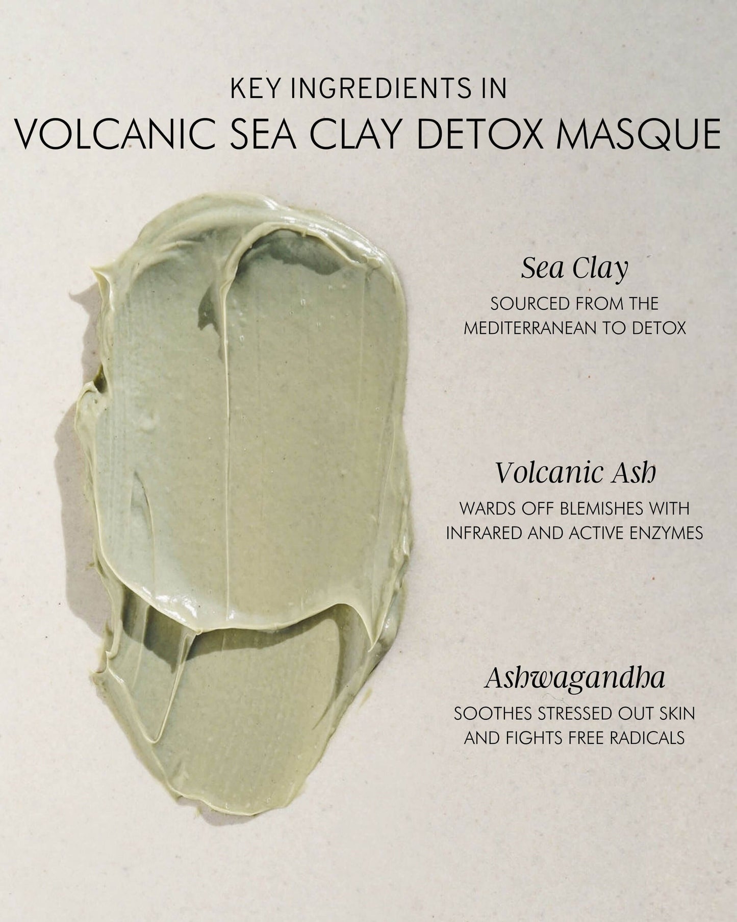 Volcanic Sea Clay Detox Masque