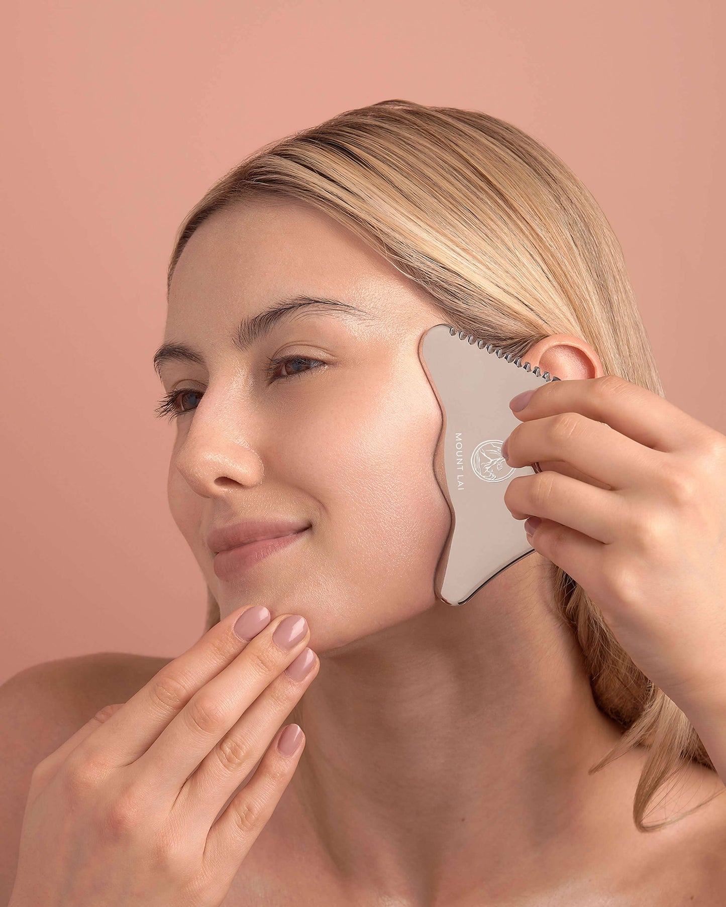 Stainless Steel Face + Body Gua Sha Contour Tool
