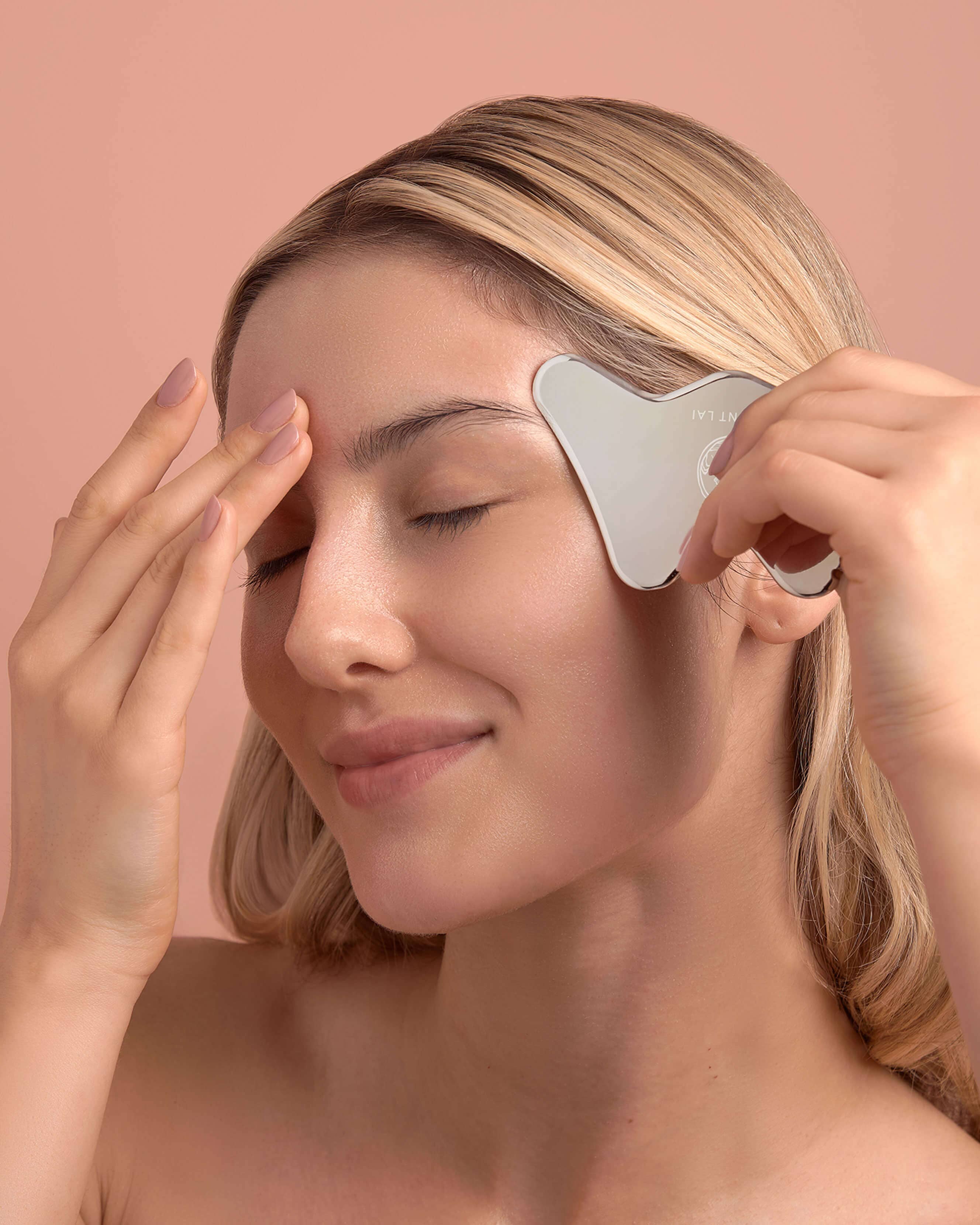 Stainless Steel Face + Body Gua Sha Contour Tool