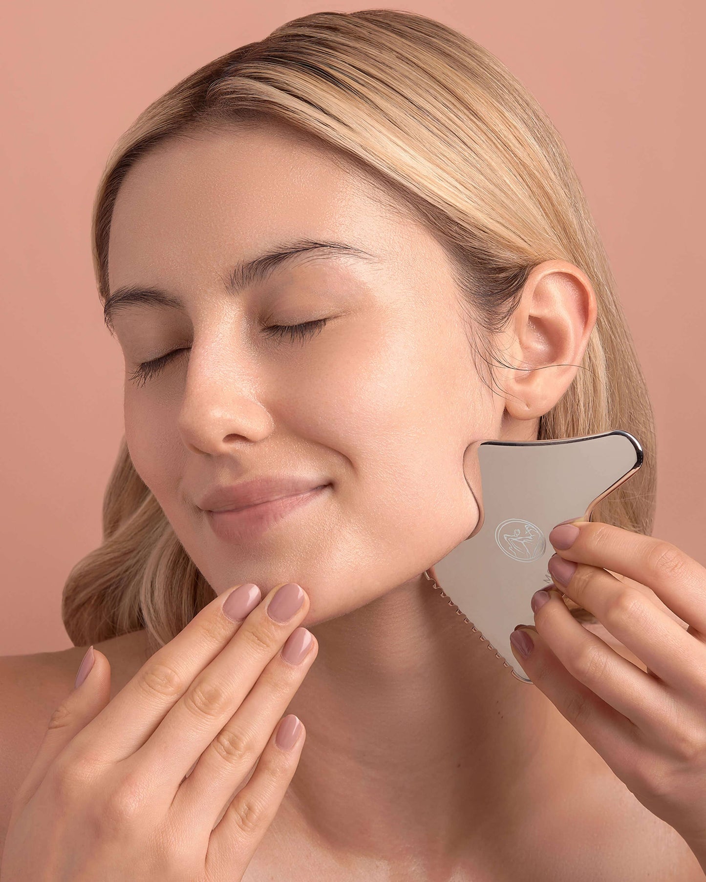 Stainless Steel Face + Body Gua Sha Contour Tool