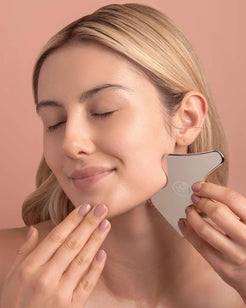 Stainless Steel Face + Body Gua Sha Contour Tool