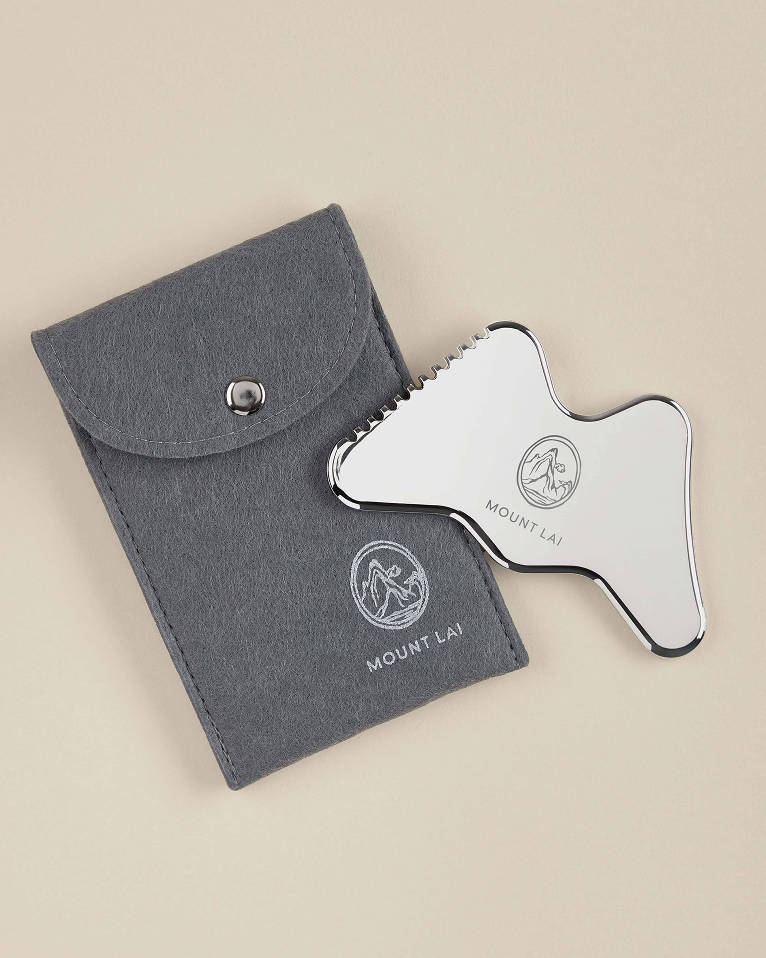 Stainless Steel Face + Body Gua Sha Contour Tool