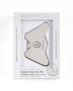 Stainless Steel Face + Body Gua Sha Contour Tool
