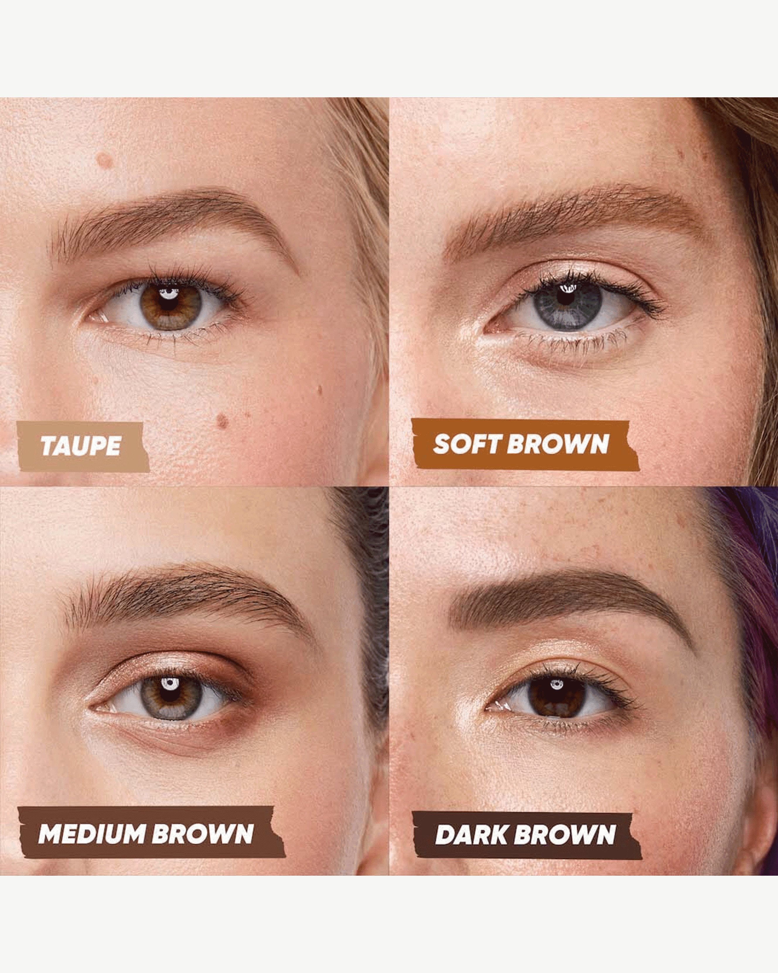 Soft Brown (light brown or dark blonde)
