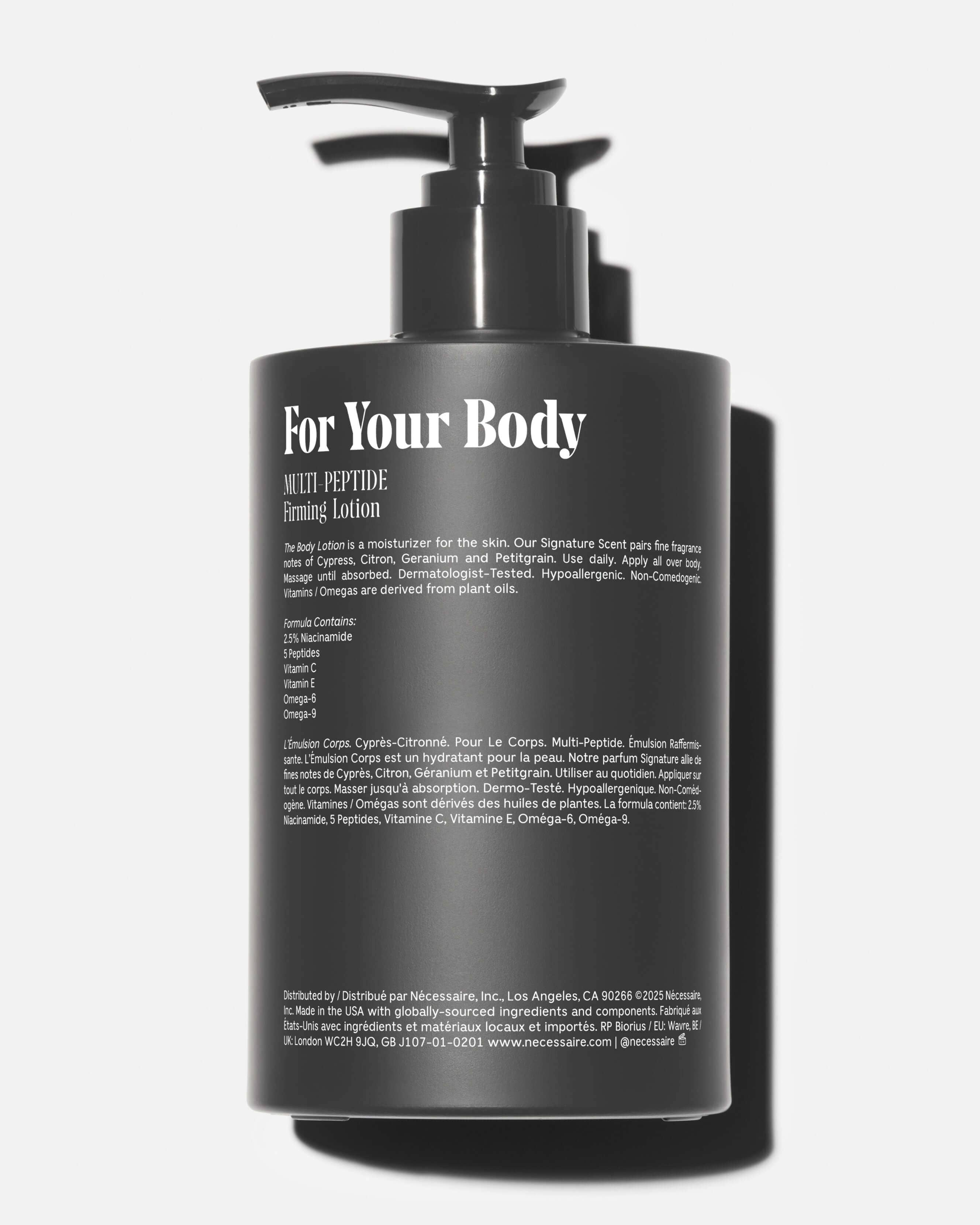 The Body Lotion Cyprès-Citronné