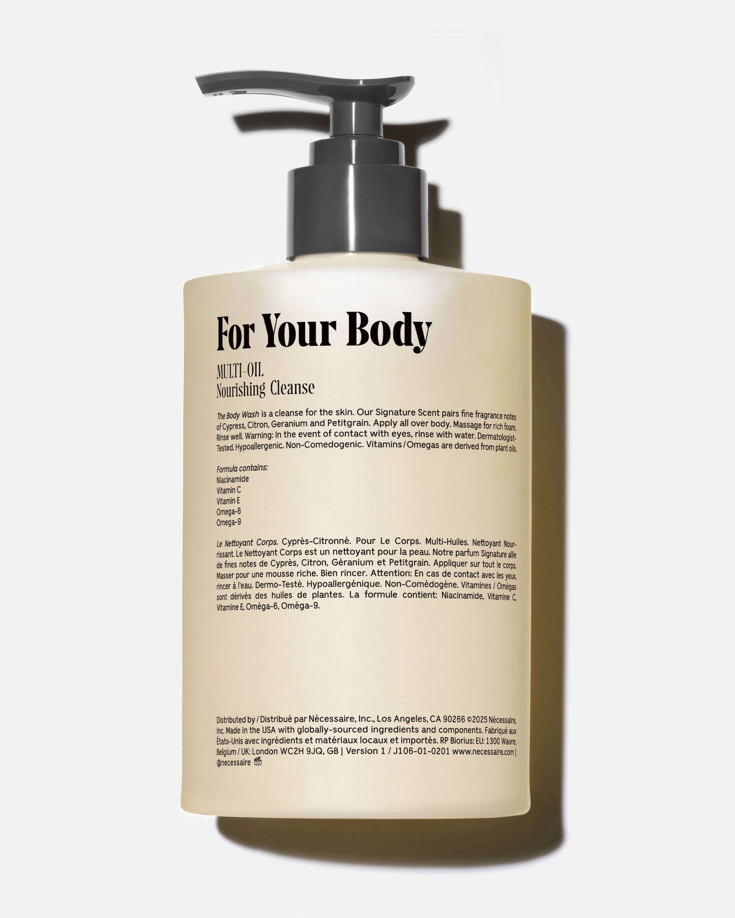 The Body Wash Cyprès-Citronné