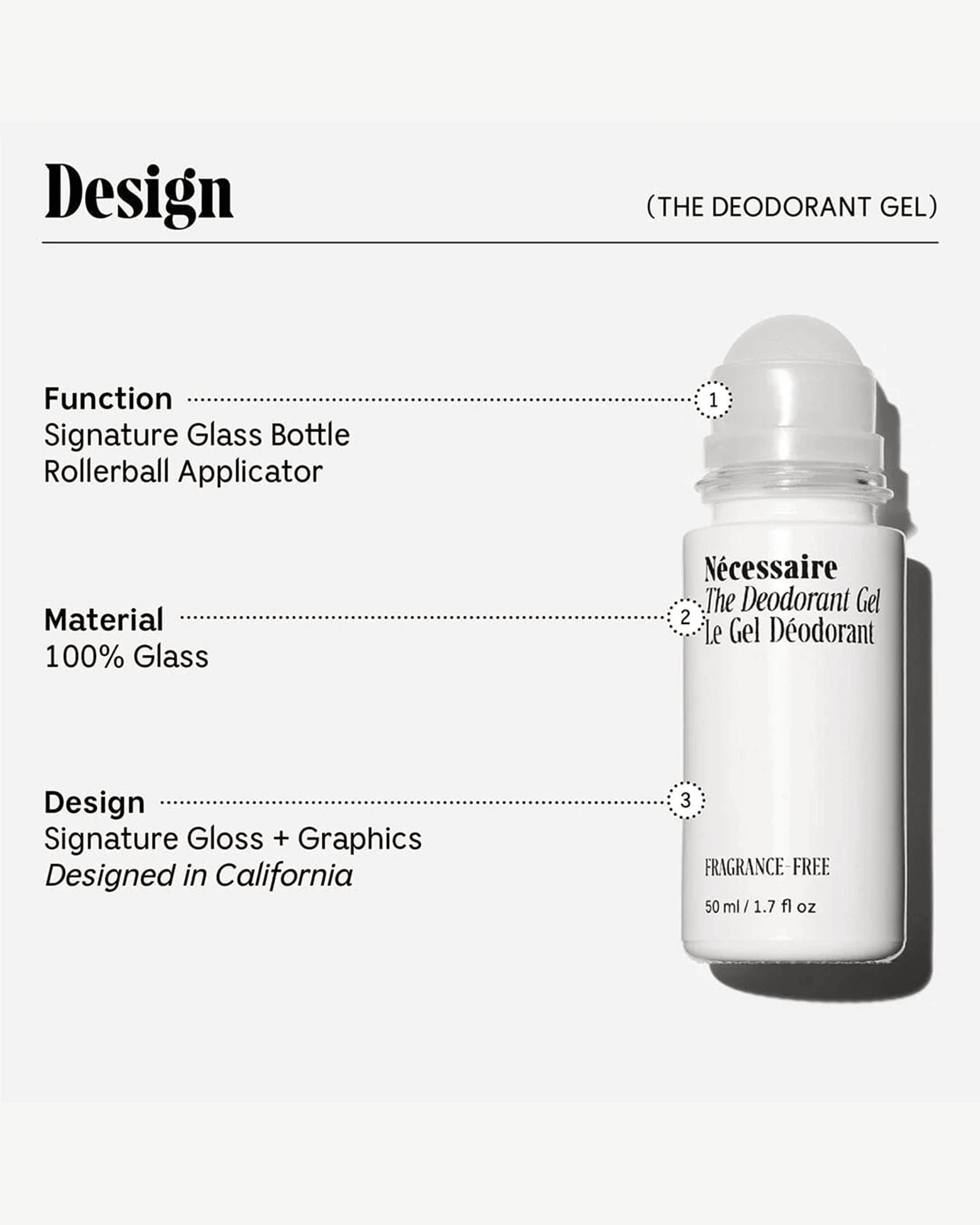 The Deodorant Gel - Fragrance-Free