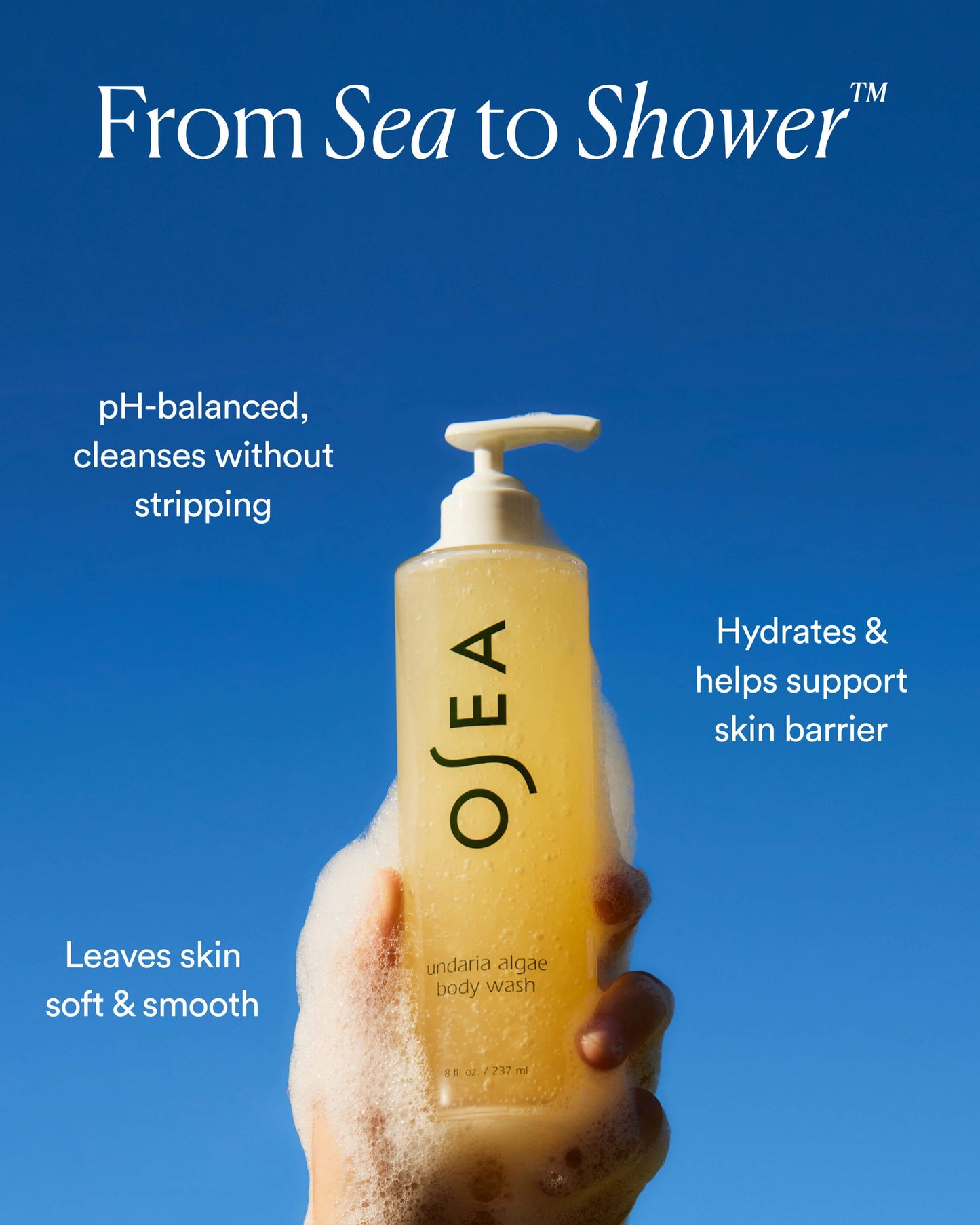 Undaria Algae Body Wash