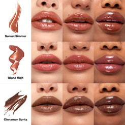 Sunset Simmer (warm rosy brown)