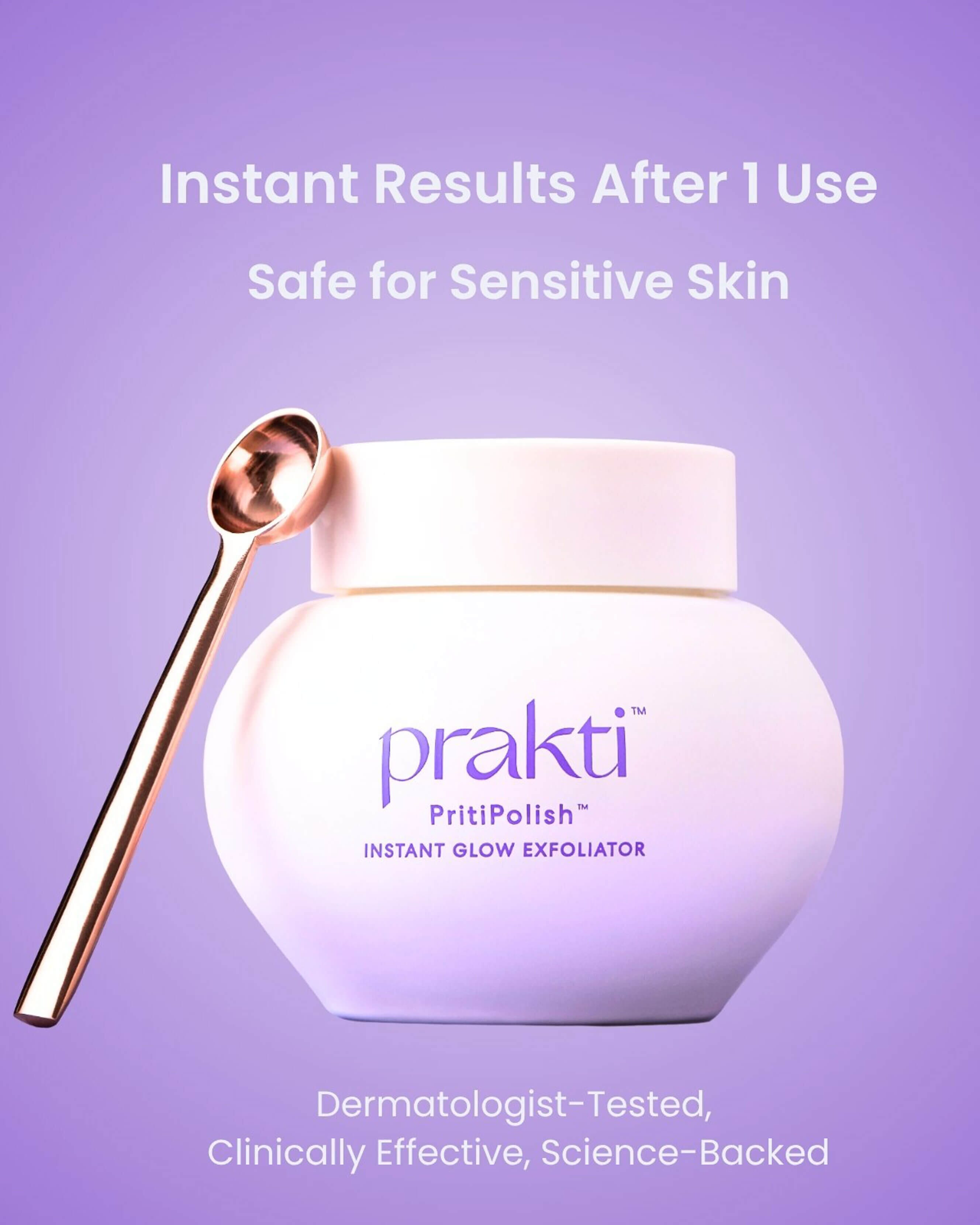 PritiPolish Instant Glow Exfoliator