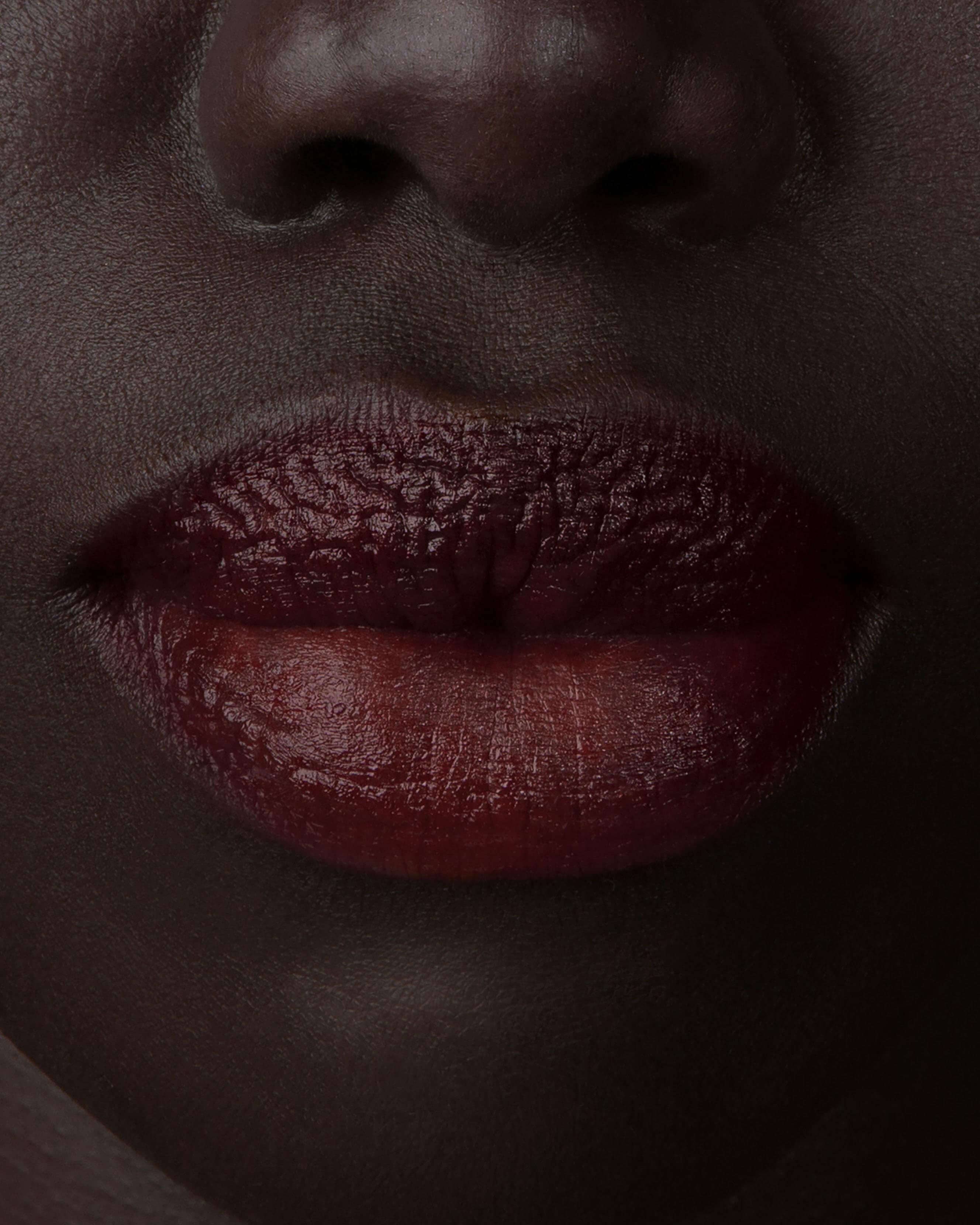 Adder's Tongue (Sheer, bitten blood red)