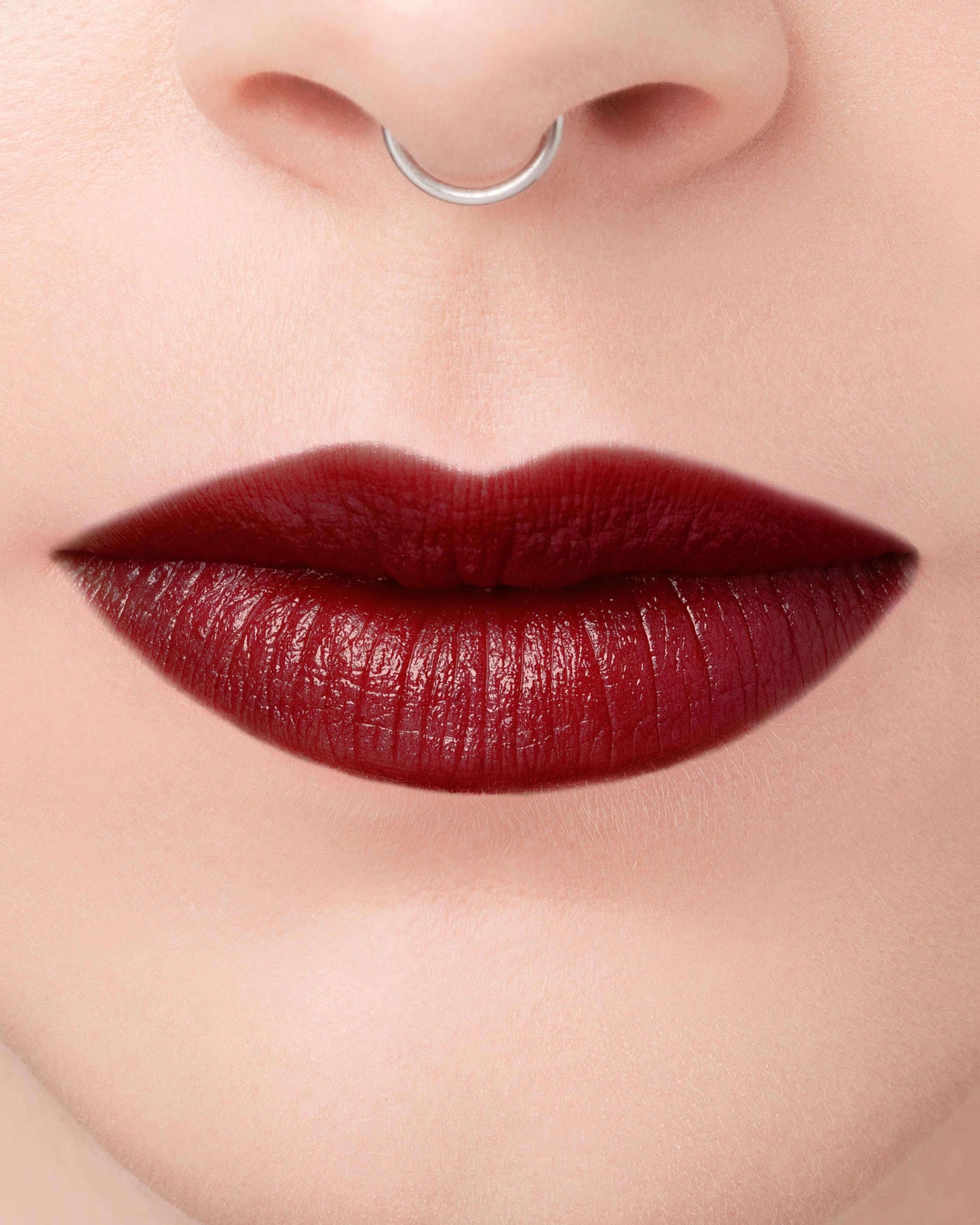 Adder's Tongue (Sheer, bitten blood red)