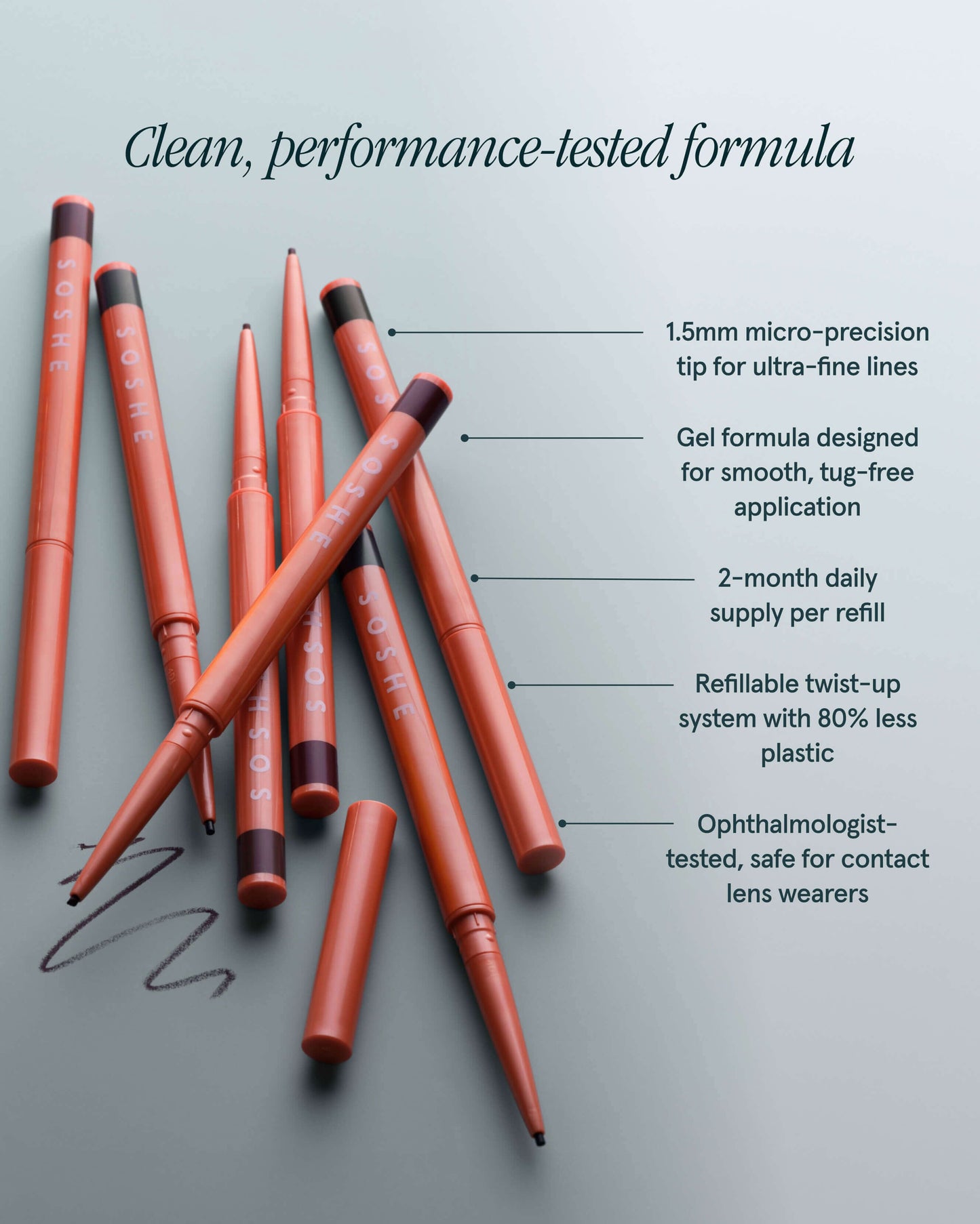 Waterproof Precision Eyeliner Duo - The Statements