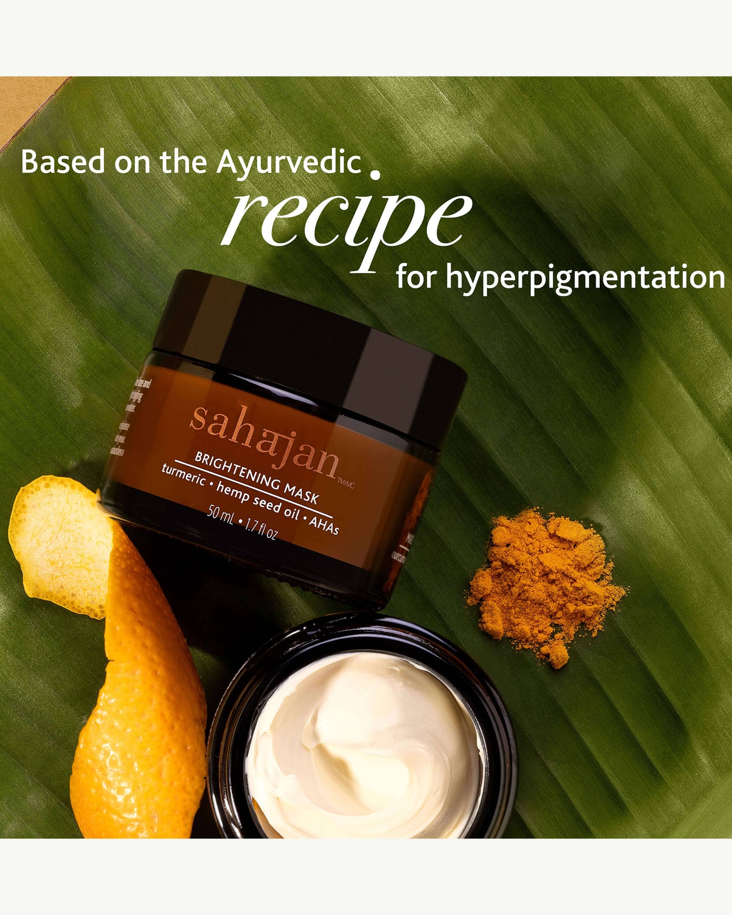 Brightening Mask with Turmeric, Adaptogens and AHAs