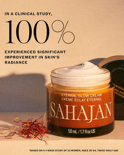 Eternal Glow Cream with Vitamin C, Baukuchiol, Ceramides + Saffron