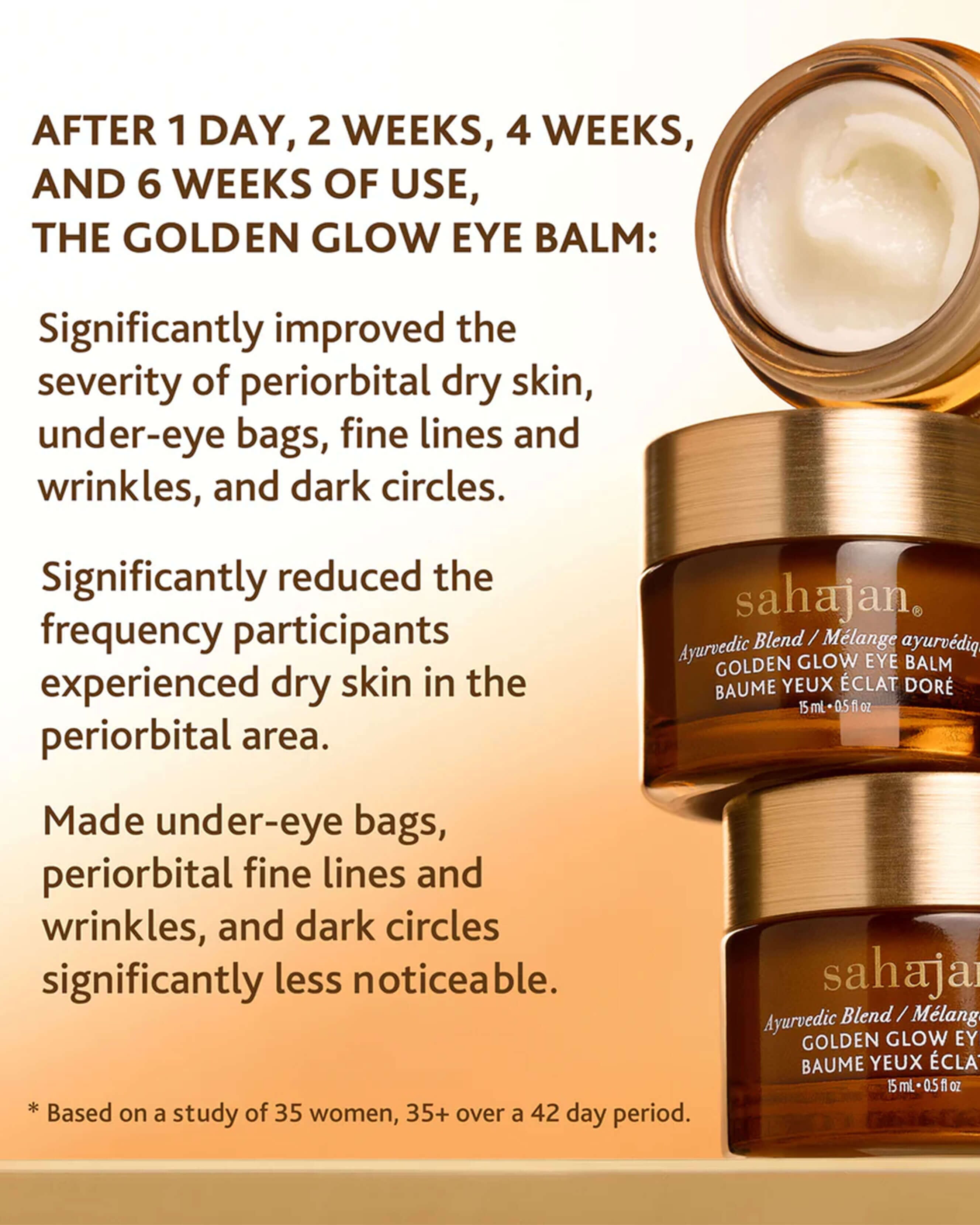 Golden Glow Eye Balm with Ghee, Centella & Eyebright