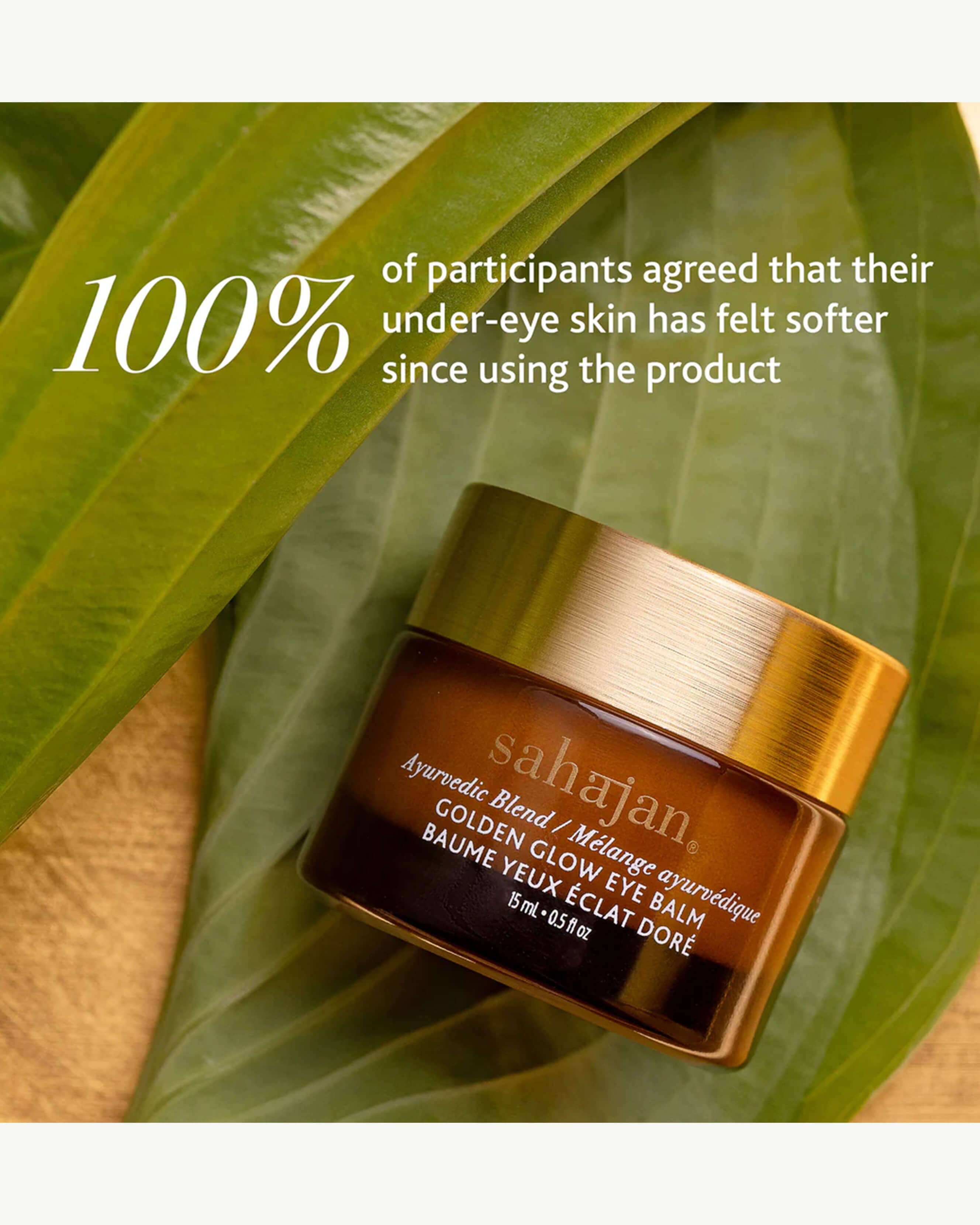 Golden Glow Eye Balm with Ghee, Centella & Eyebright