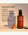 Golden Milk Cleanser with Turmeric , Vitamin C + Black Cumin Seed Oil