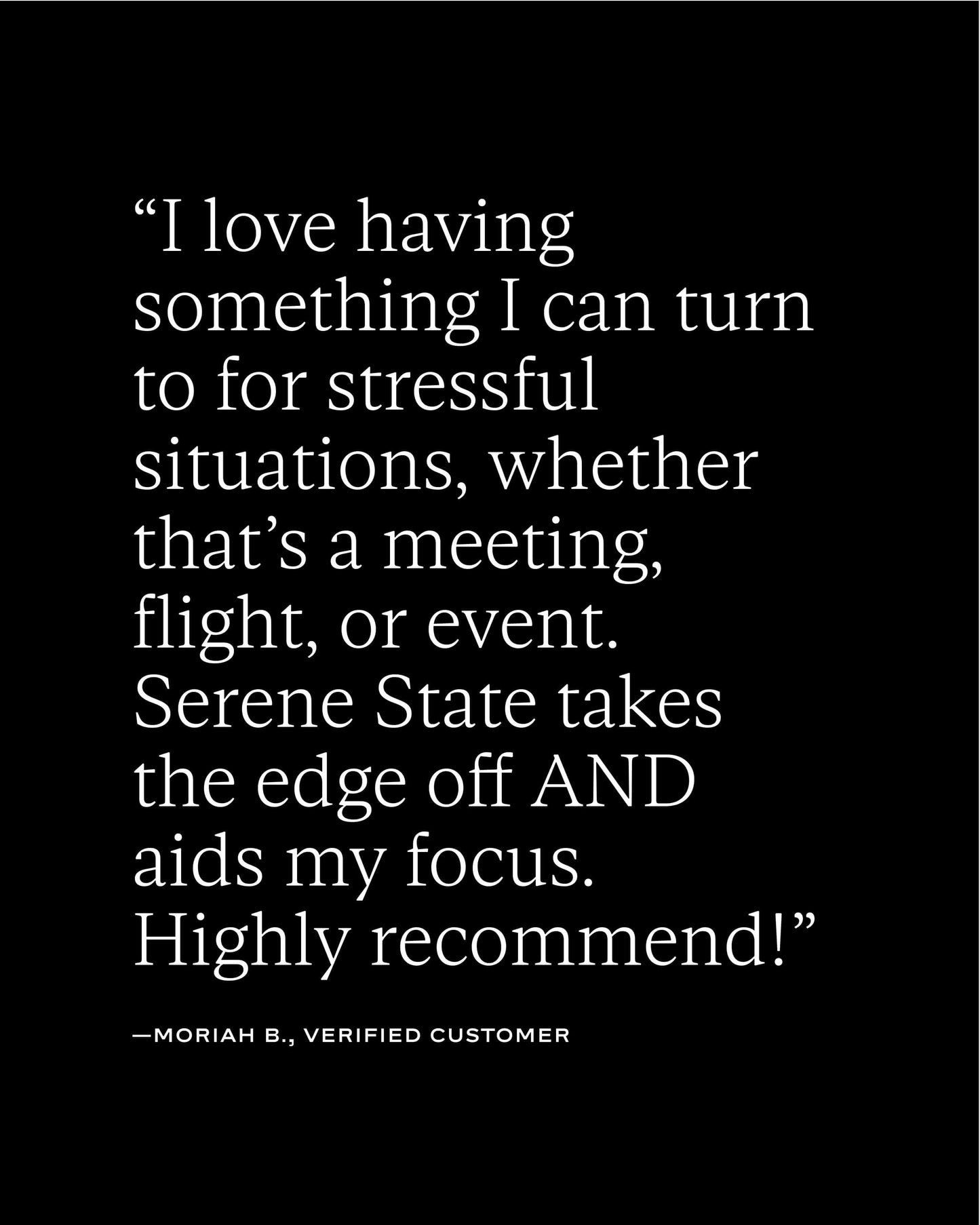 Serene State Stress Release Gummy