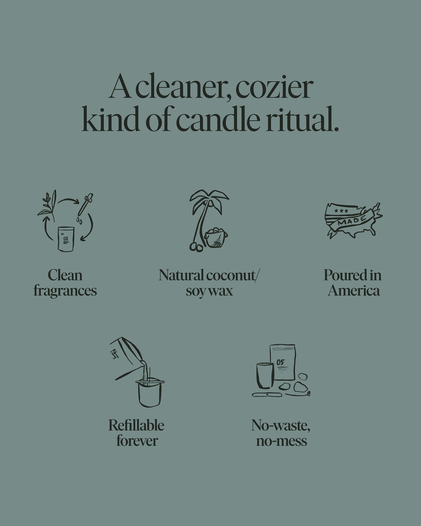 Forever Candle No 04 — Eucalyptus, Balsam, Wild Berries