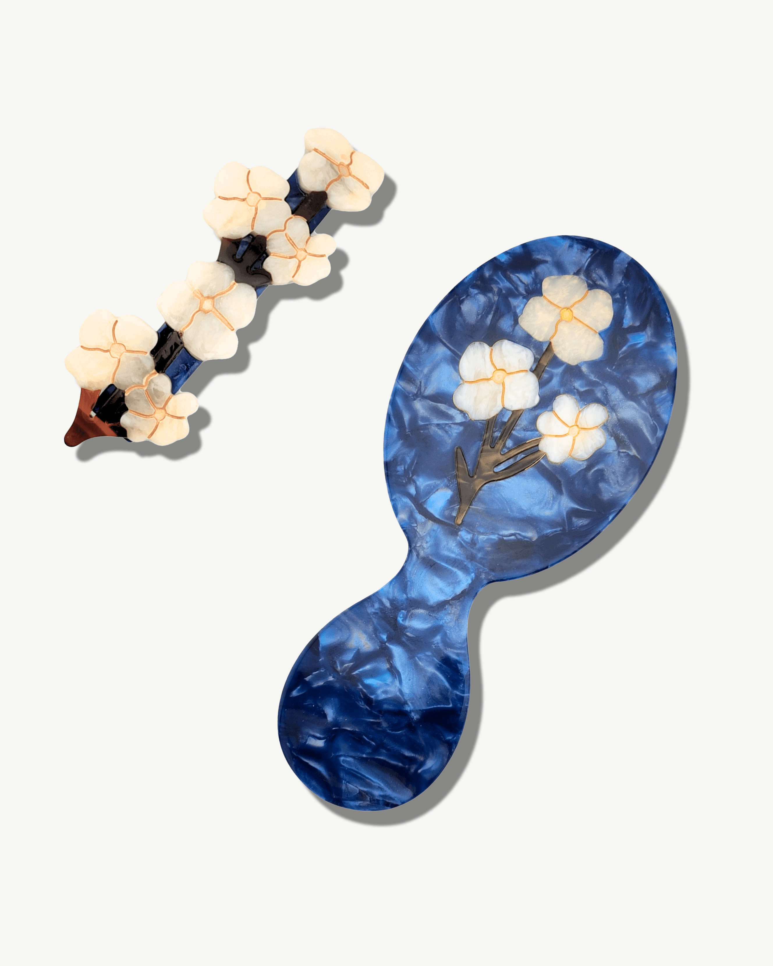 Hand-painted Vintage Flowers Handbag Heroes Edit Gift Set