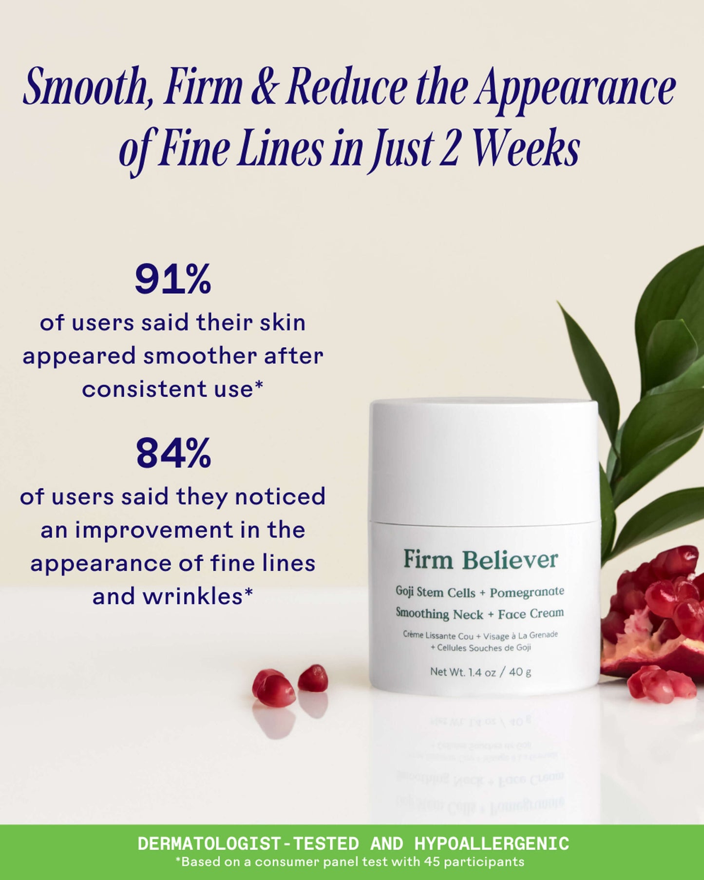 Firm Believer Smoothing Neck + Face Cream