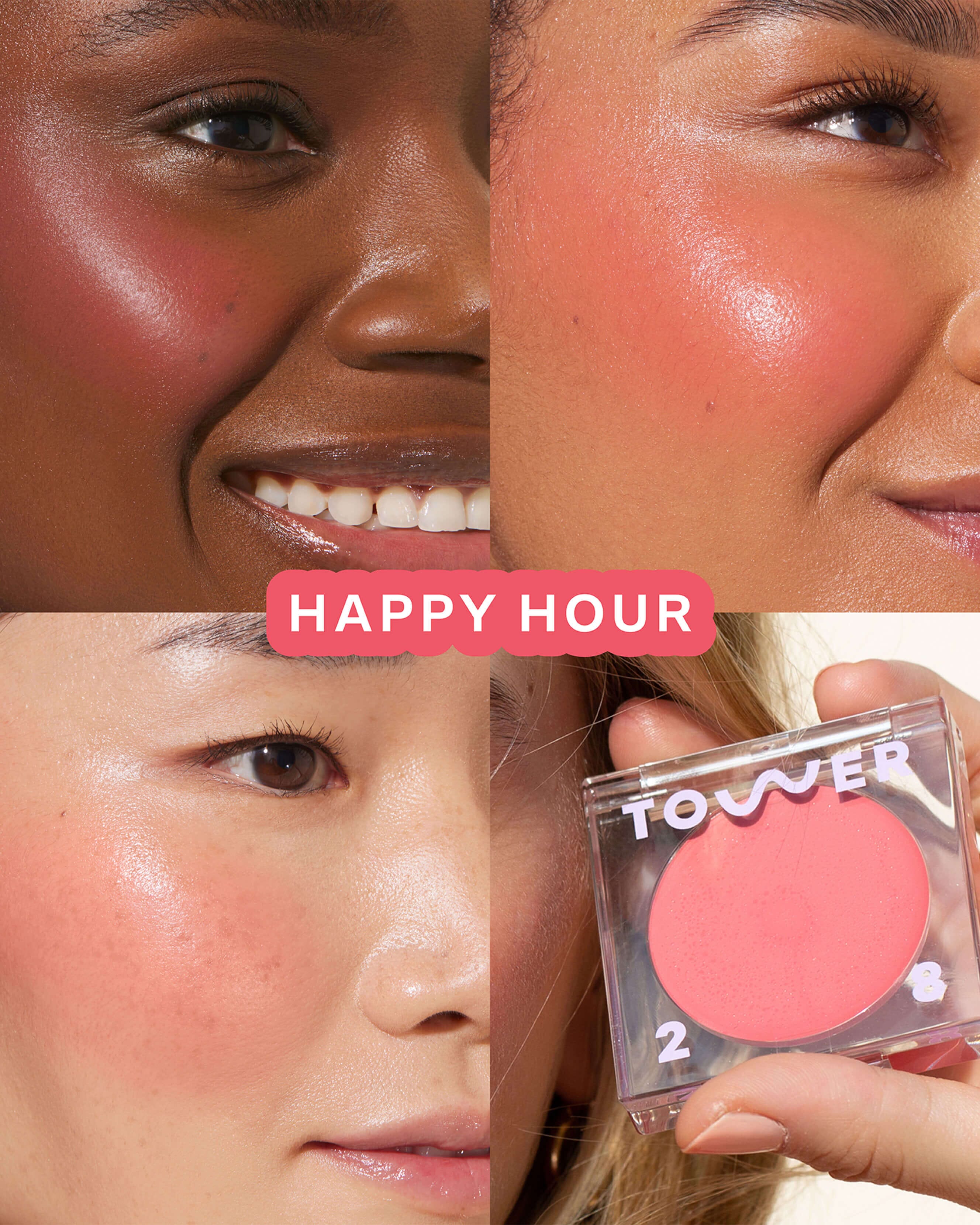 Happy Hour (sun-kissed coral pink)