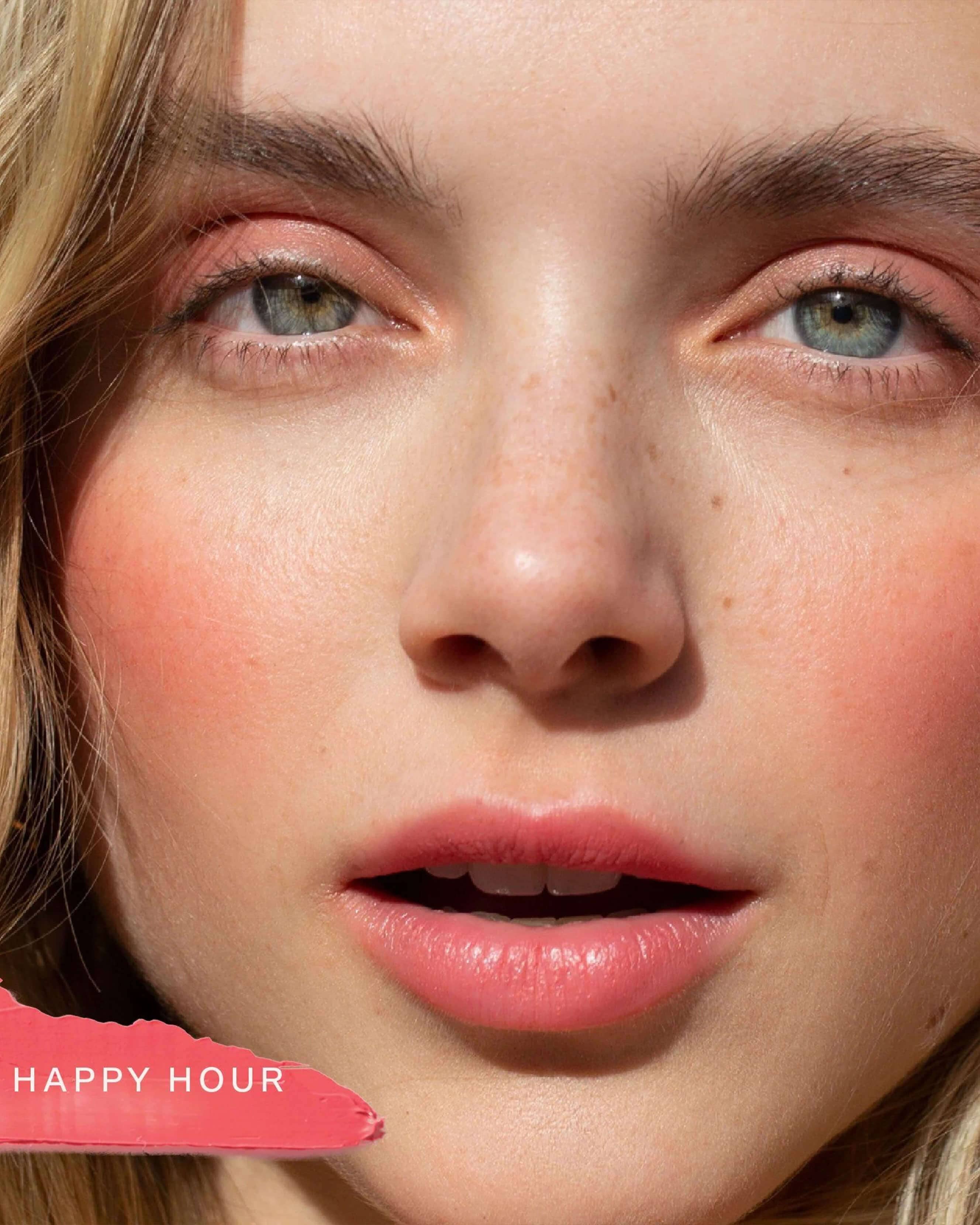 Happy Hour (sun-kissed coral pink)