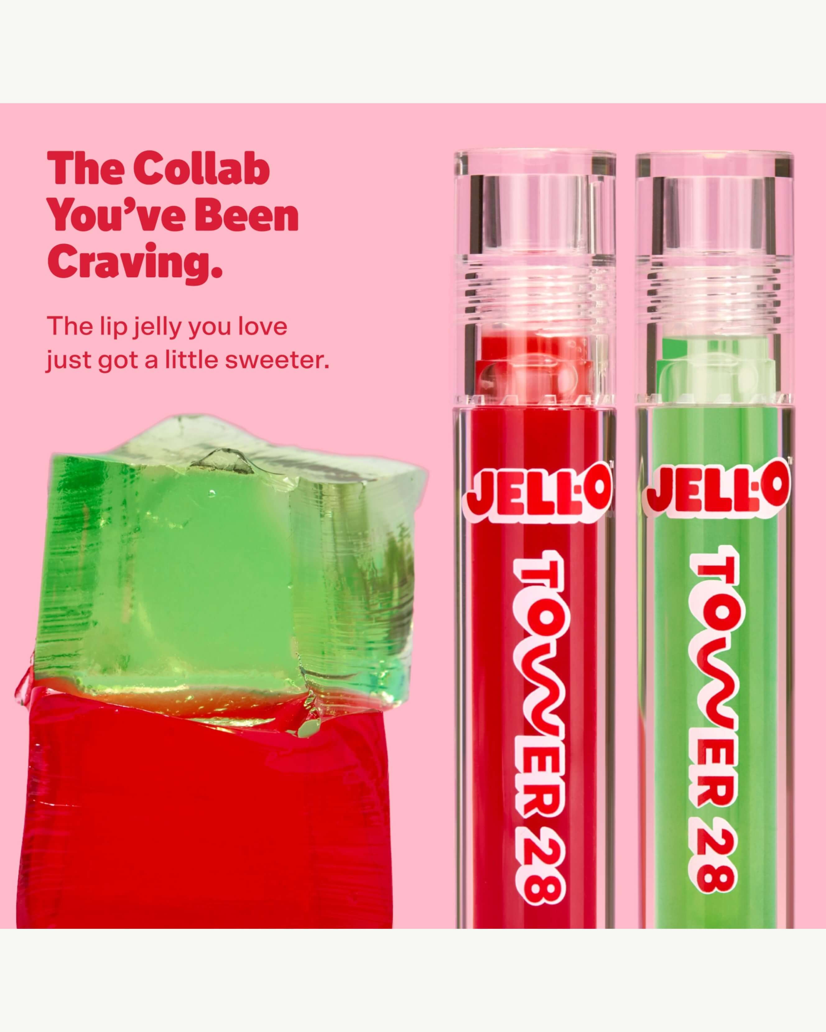 JELL-O X TOWER 28 Lip Jelly Duo