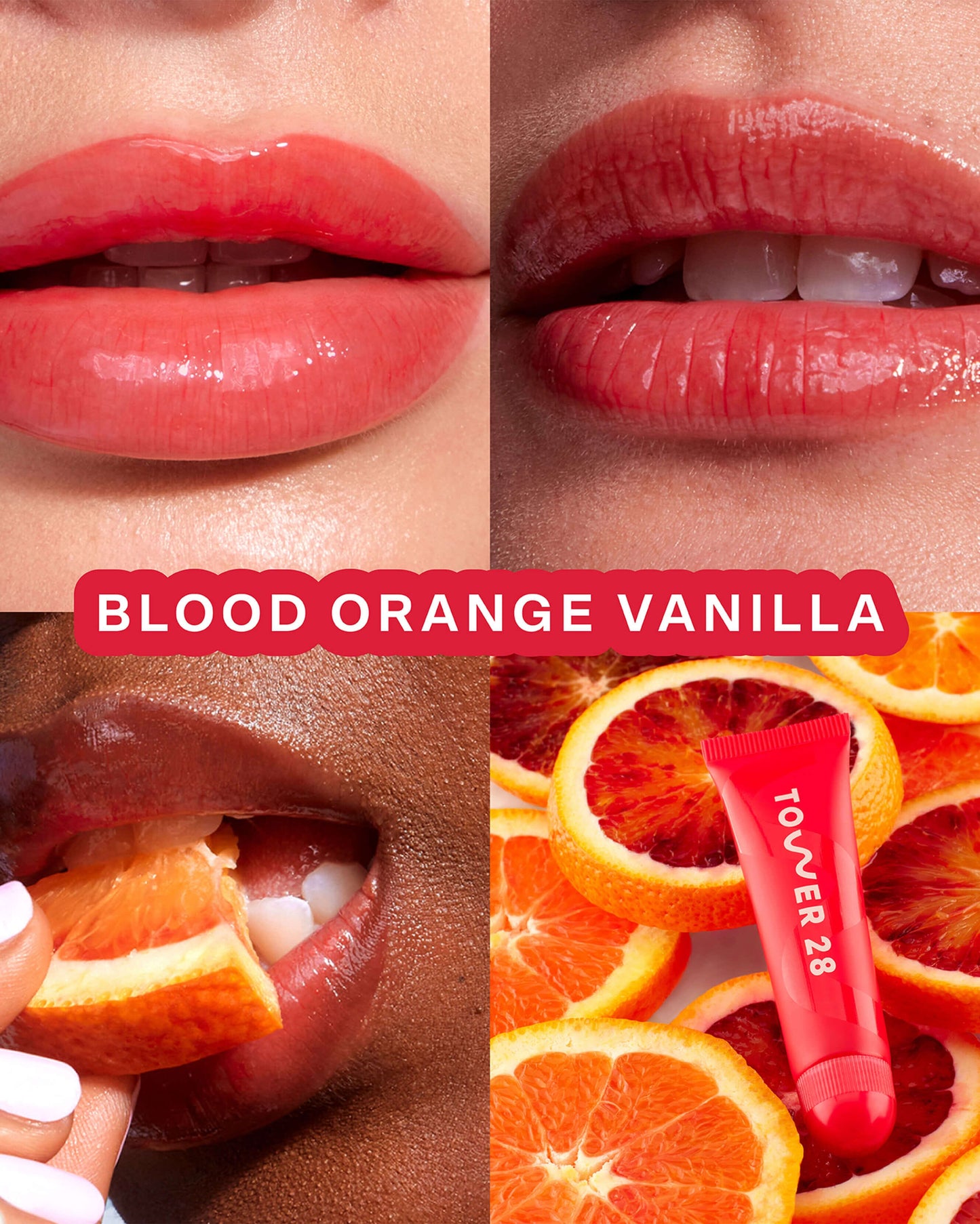 Blood Orange Vanilla (sheer red-orange)