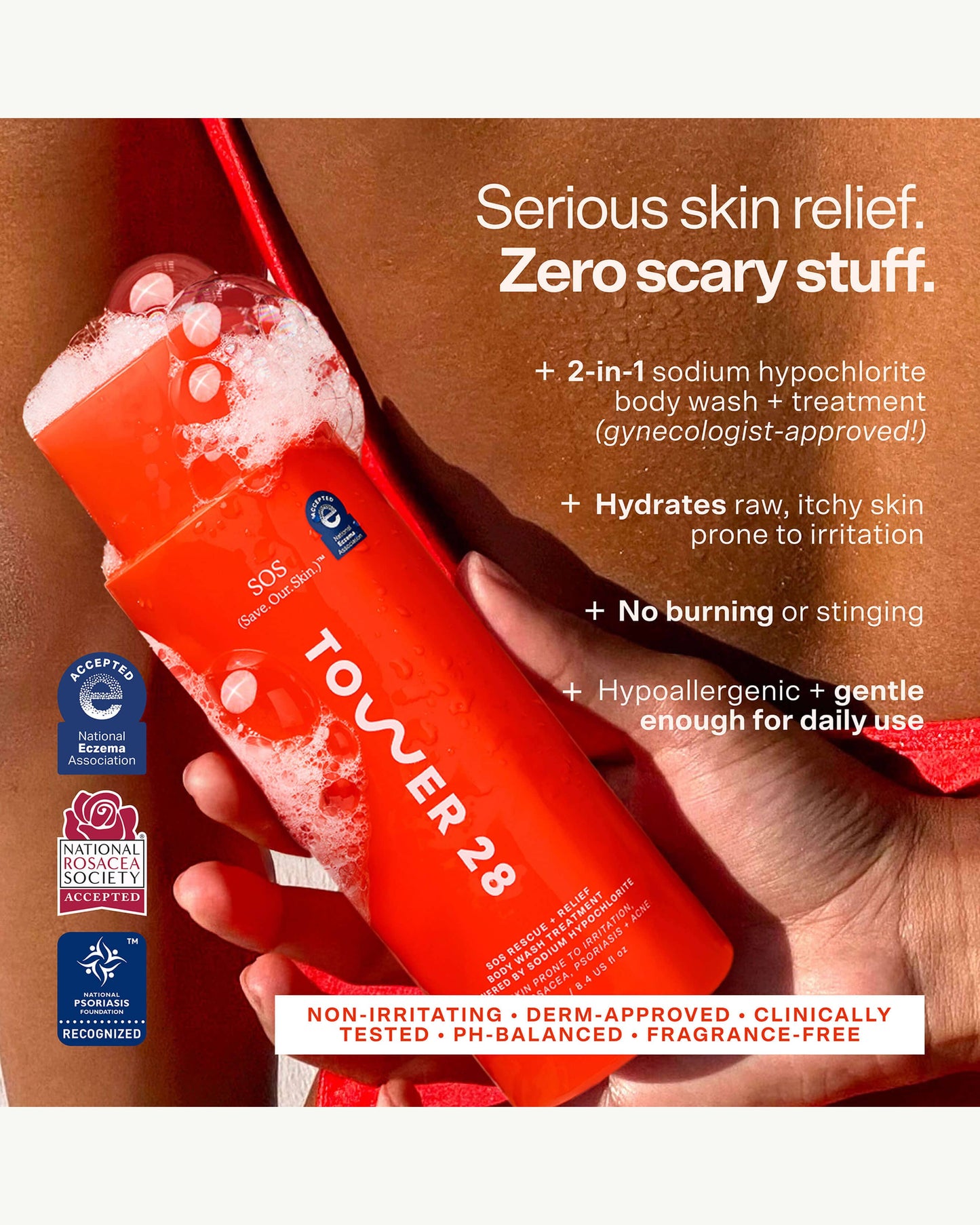 SOS Rescue + Relief Body Wash Treatment